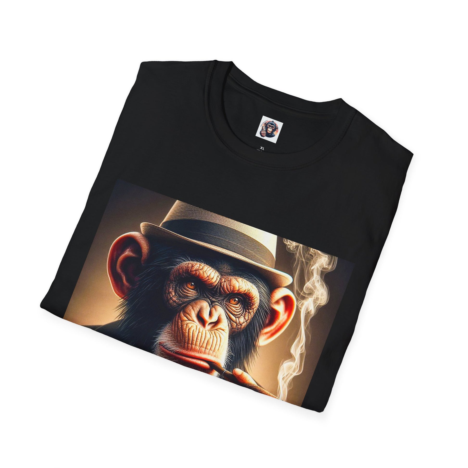 Chimp bar and smoking T-Shirt Printify