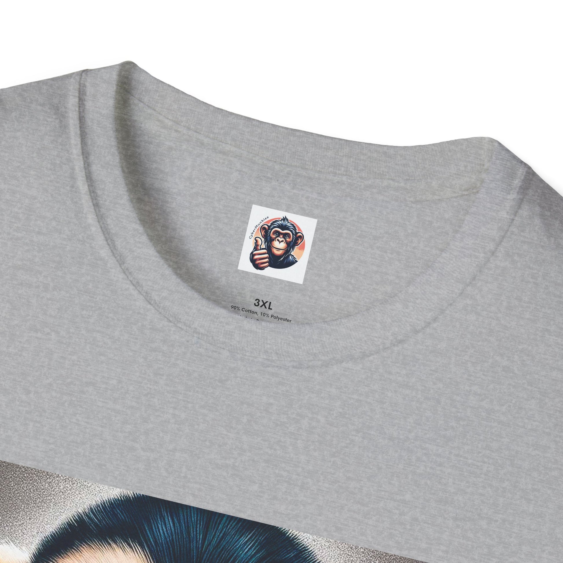 Capuchin Monkey rough muscles T-Shirt Printify