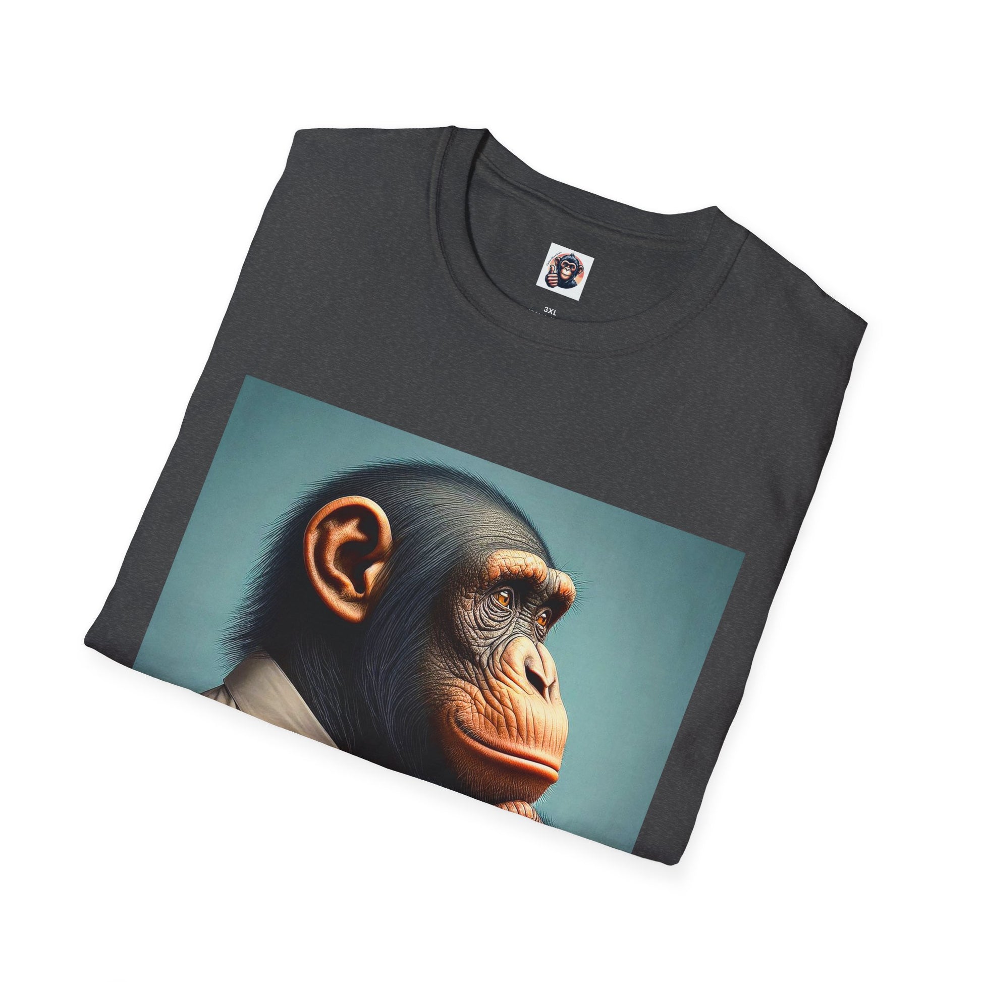 Bonobo business man T-Shirt Printify
