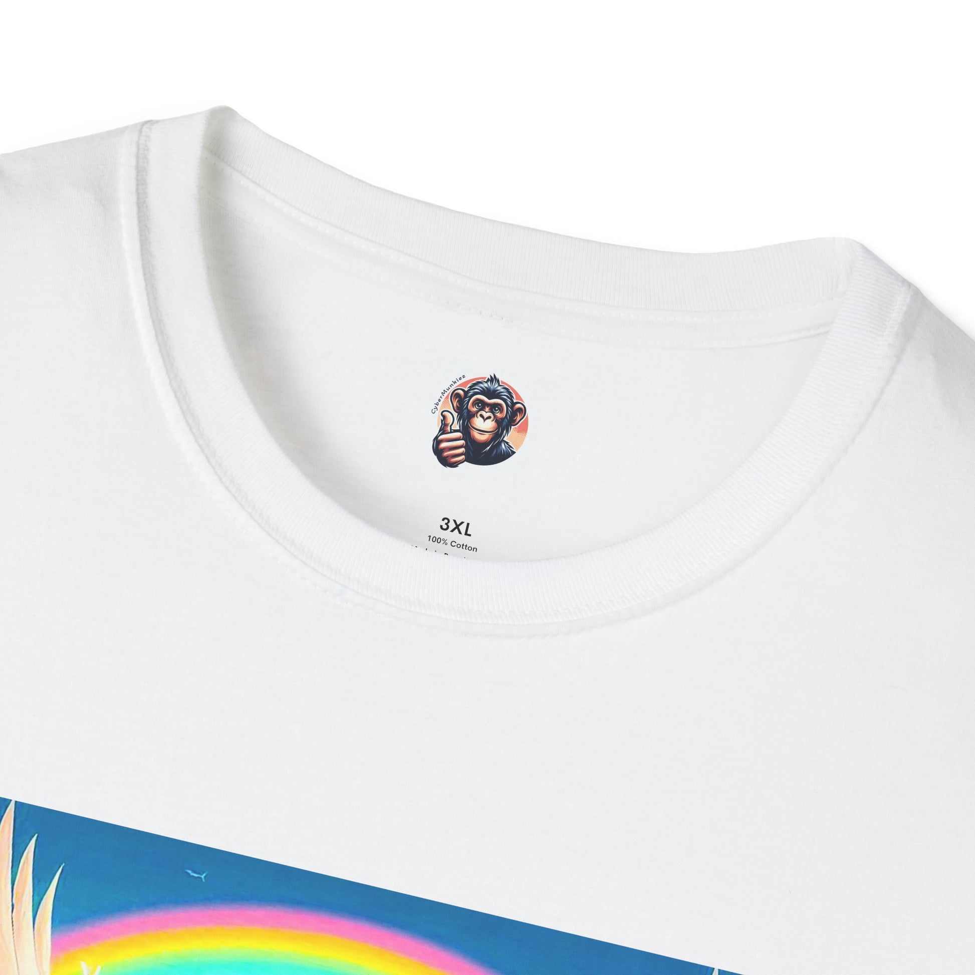 Baboon Angel wings T-Shirt Printify