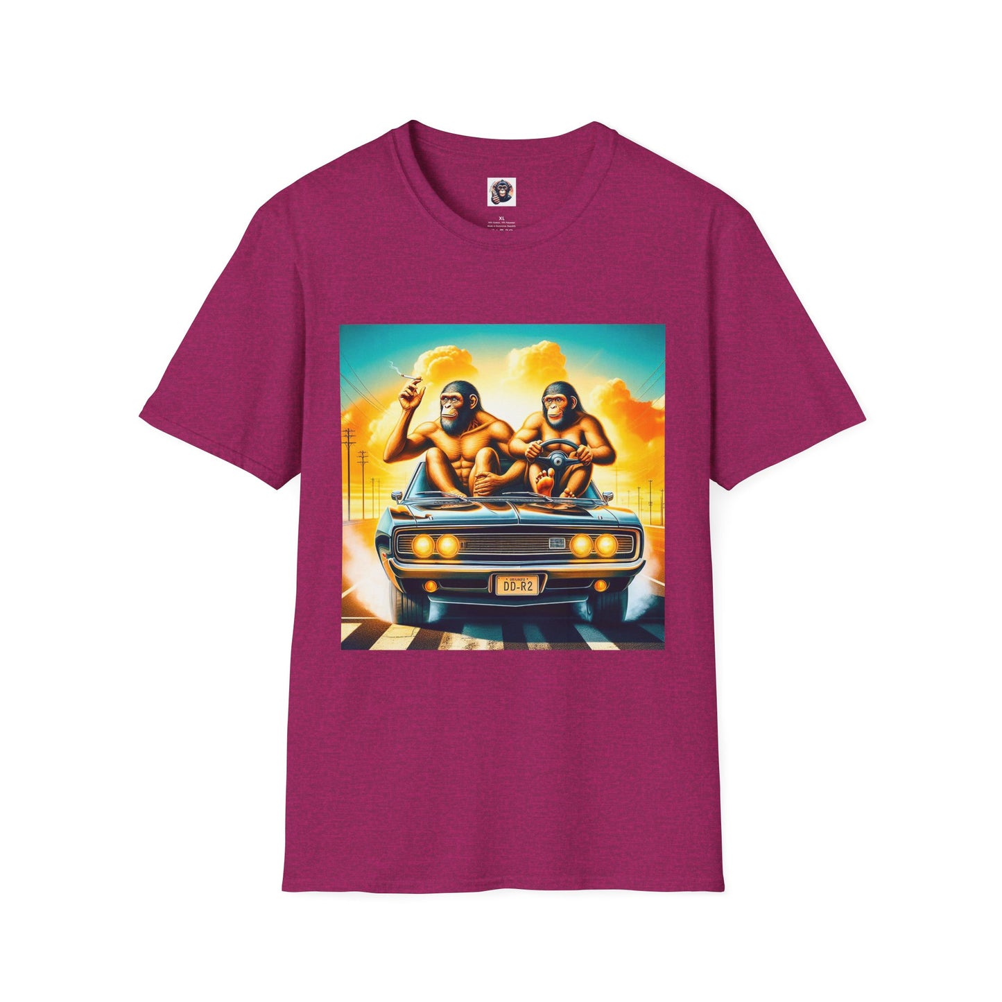 Wacky Homo Sapiens T-Shirt Printify S Antique Heliconia