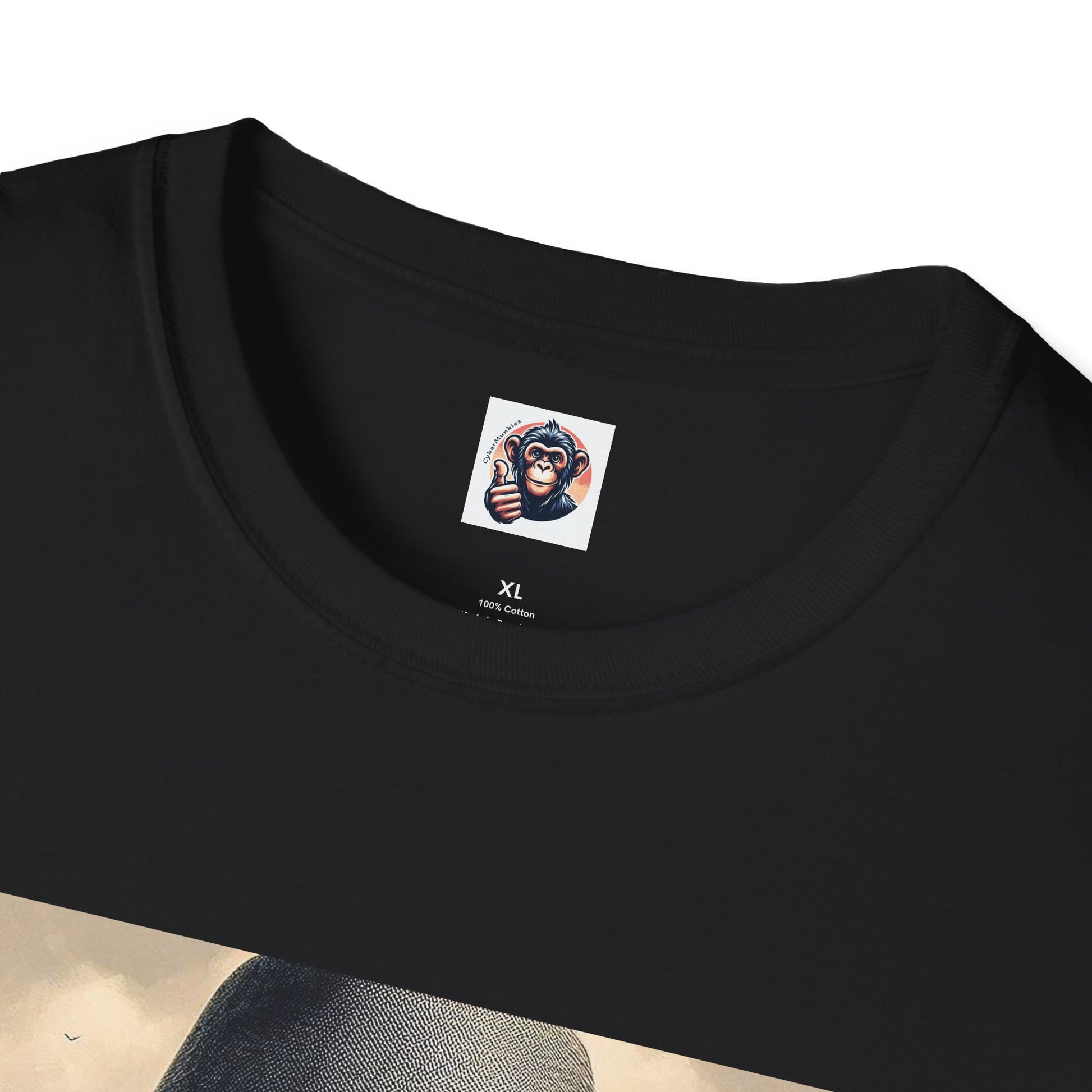 Bonobo hat and bow tie T-Shirt Printify