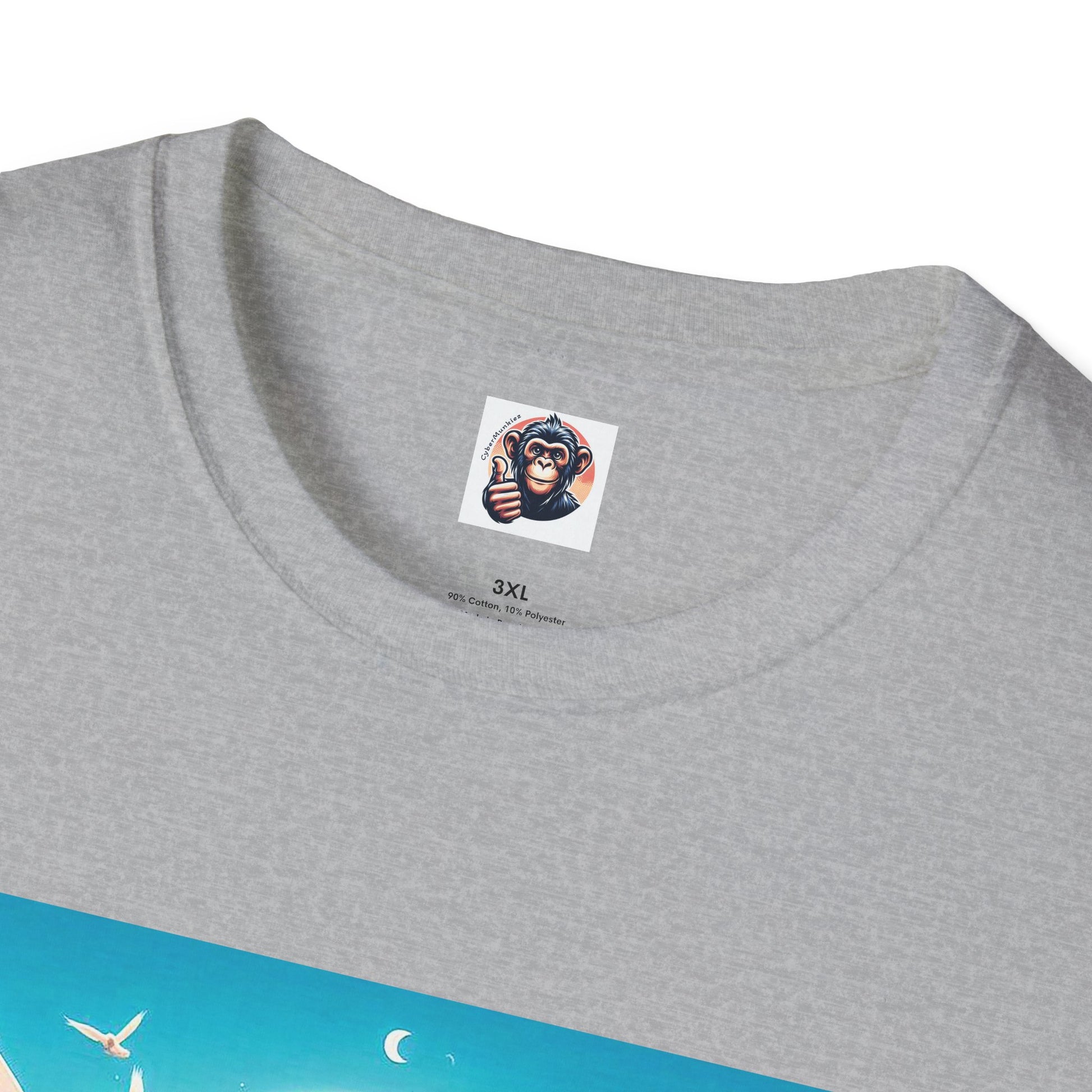 Baboon harp T-Shirt Printify