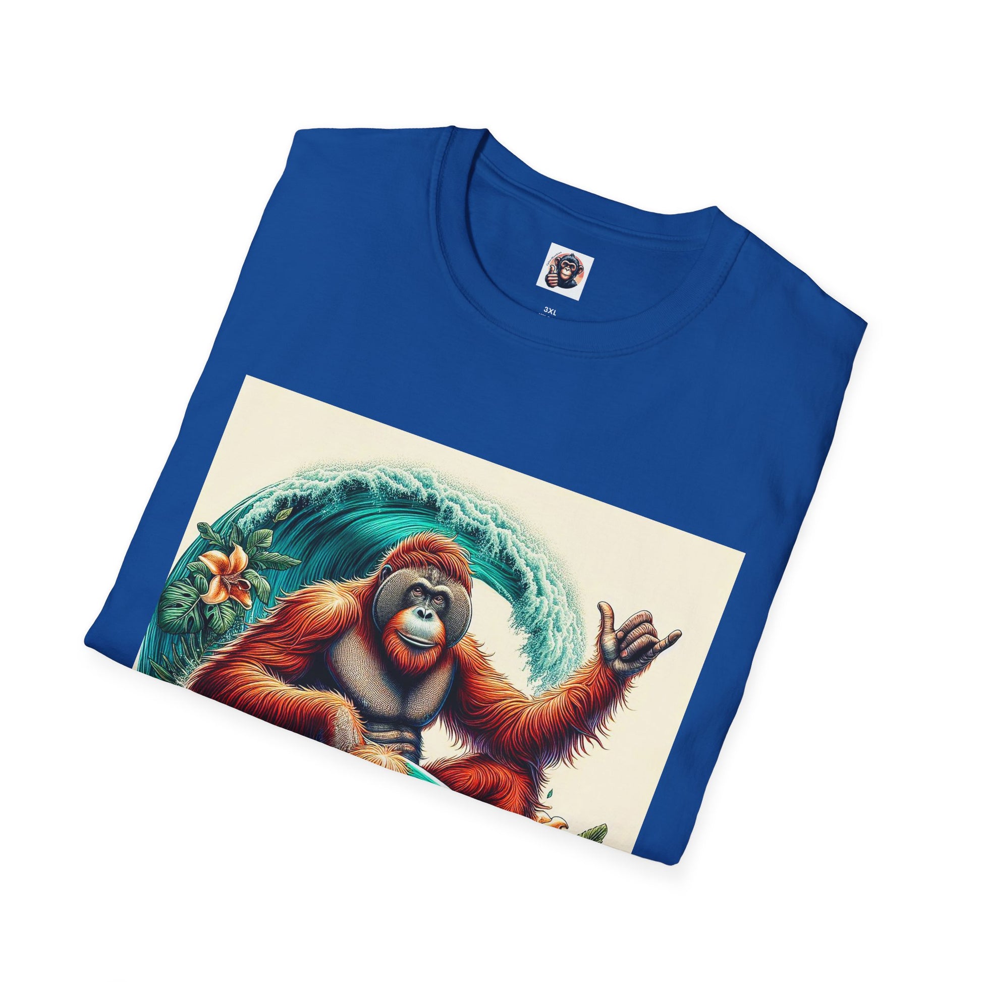 Orangutans beach dude T-Shirt Printify