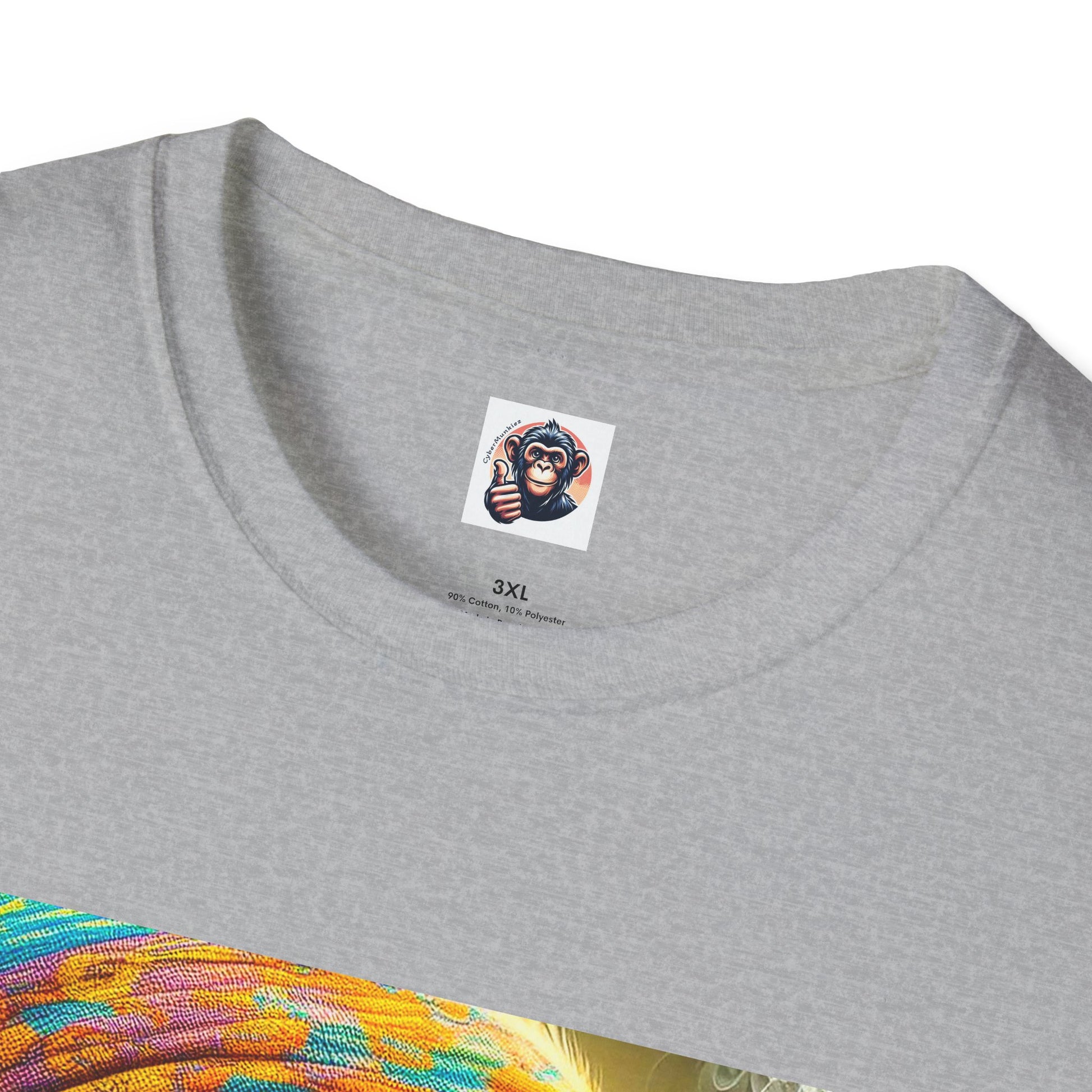 Capuchin Monkey old man shirt T-Shirt Printify