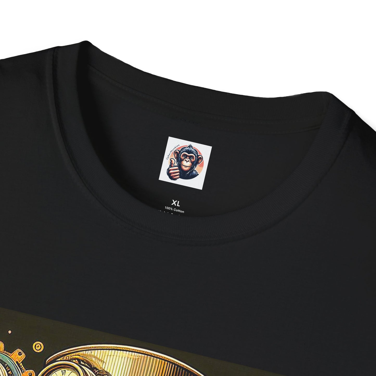 Steam punk Capuchin Monkey T-Shirt Printify