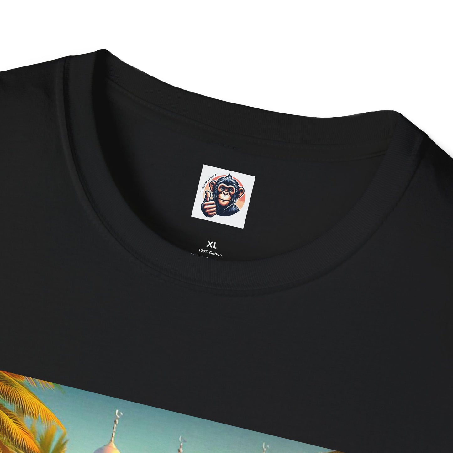 Wacky Lemurs red car T-Shirt Printify