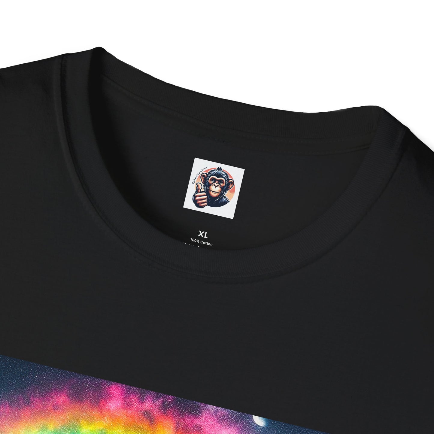 Bonobo rainbow bridge T-Shirt Printify