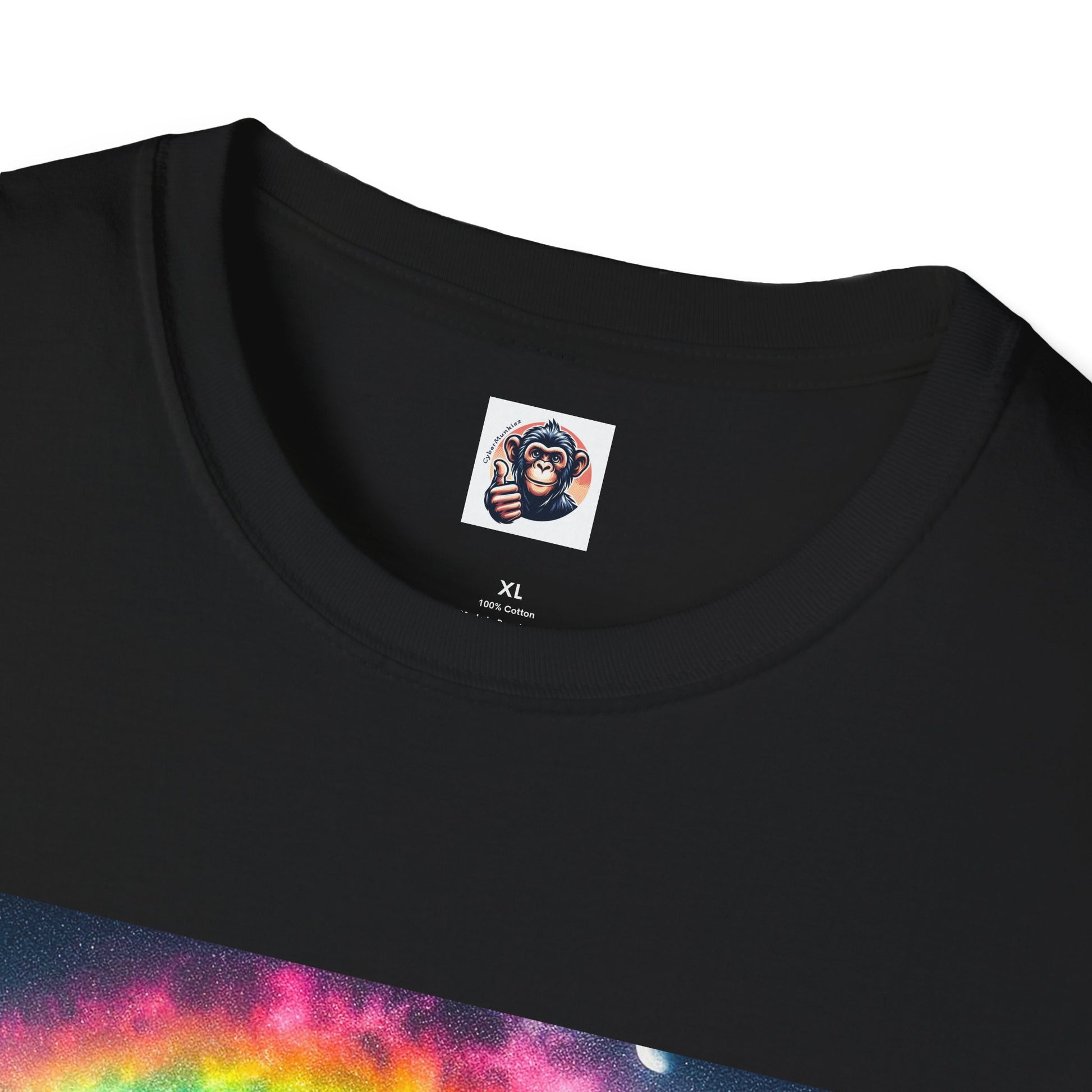 Bonobo rainbow bridge T-Shirt Printify