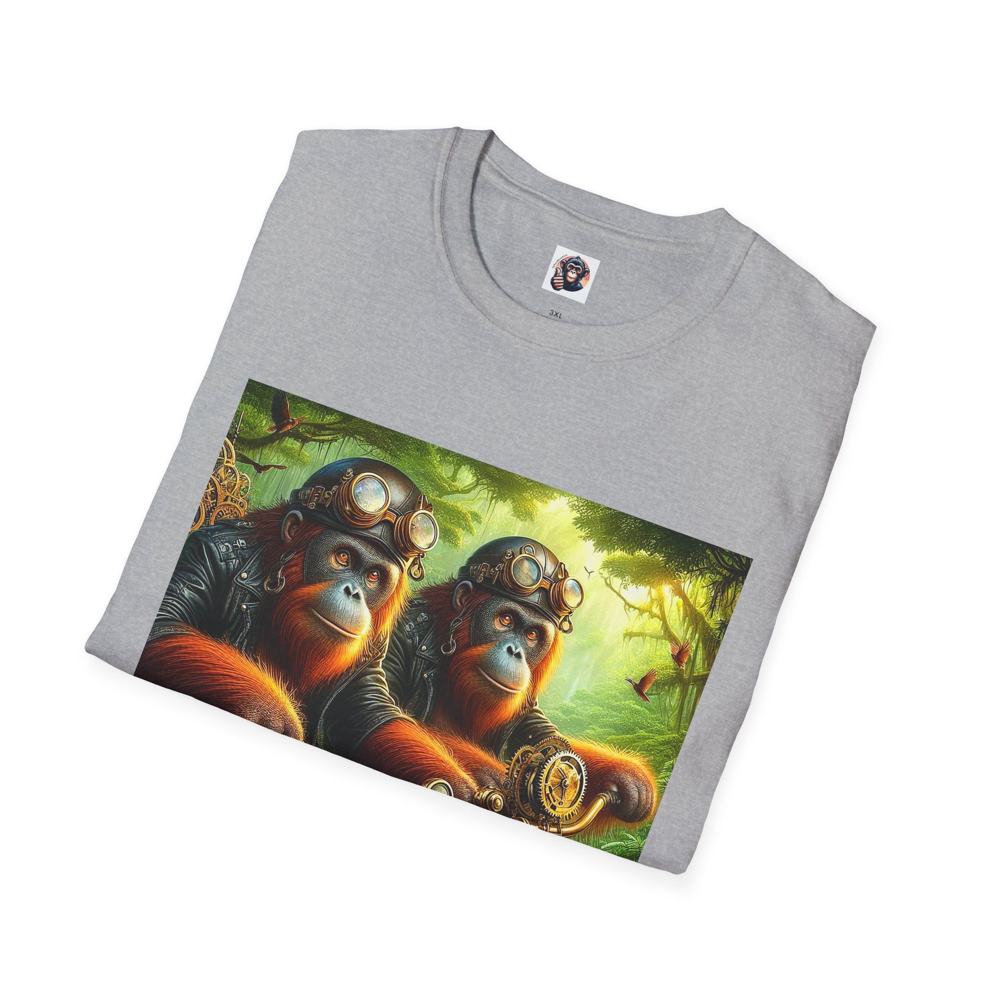 Orangutans steam punk T-Shirt Printify