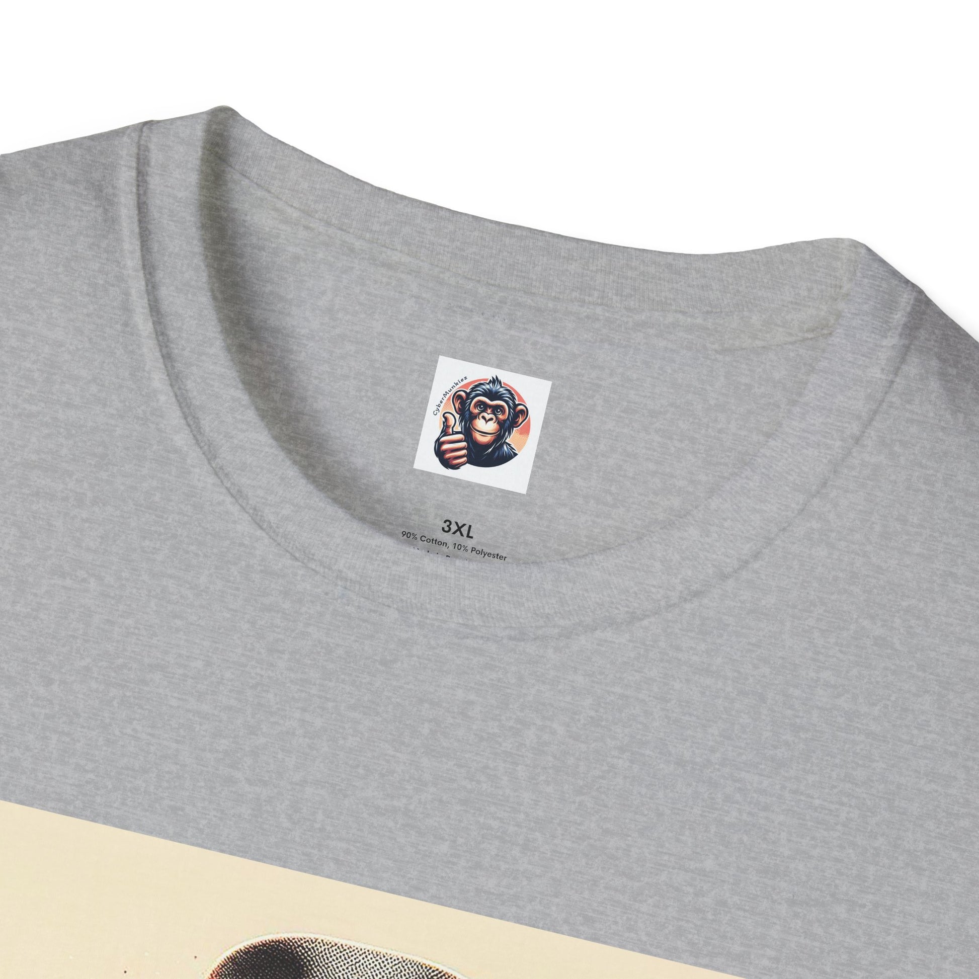 Baboon bow tie cutie T-Shirt Printify