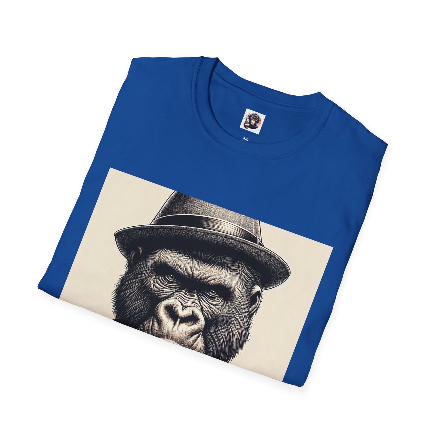 Gorilla suit and tie T-Shirt Printify