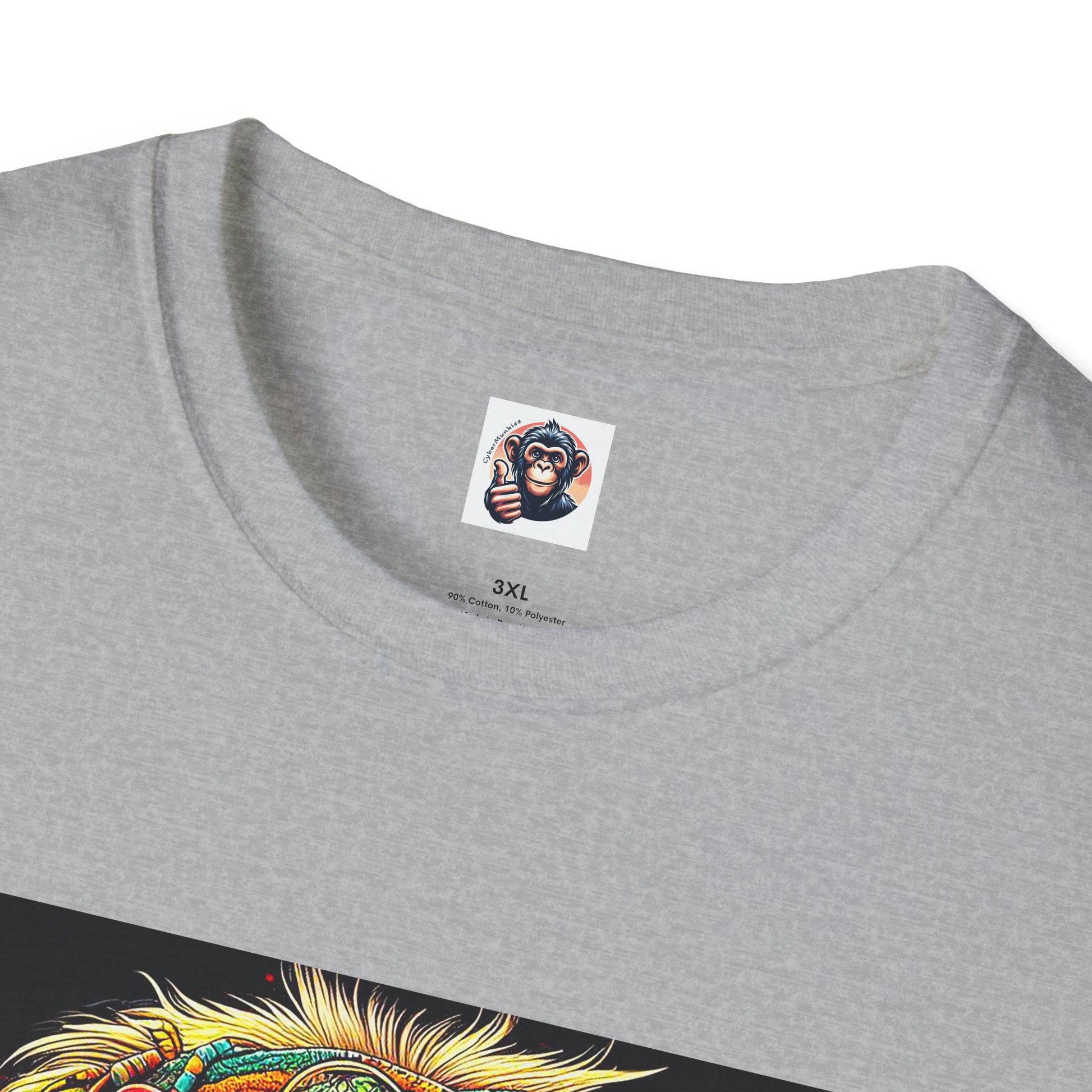 Capuchin Monkey 70s hippie T-Shirt Printify