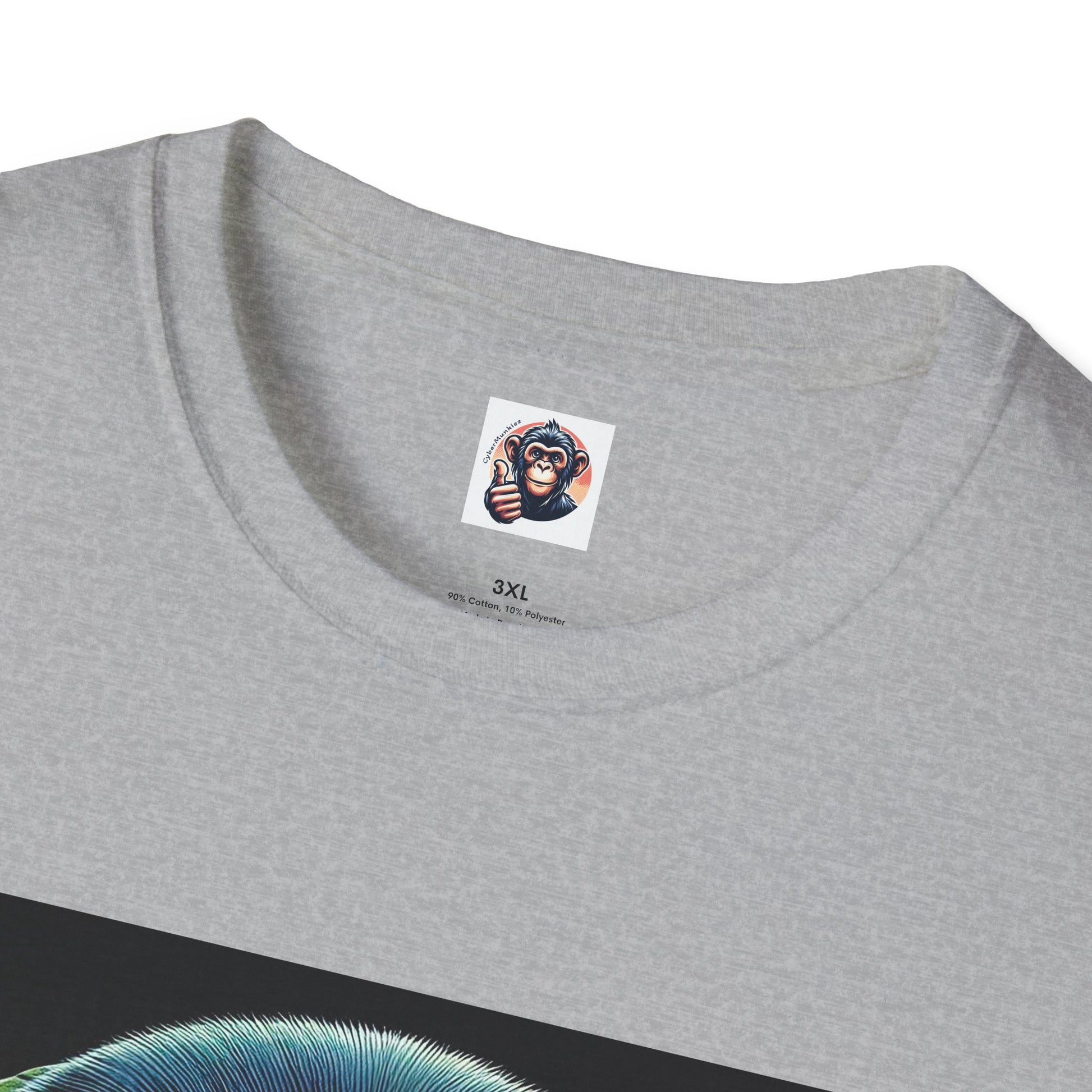 Capuchin Monkey snake man shirt T-Shirt Printify