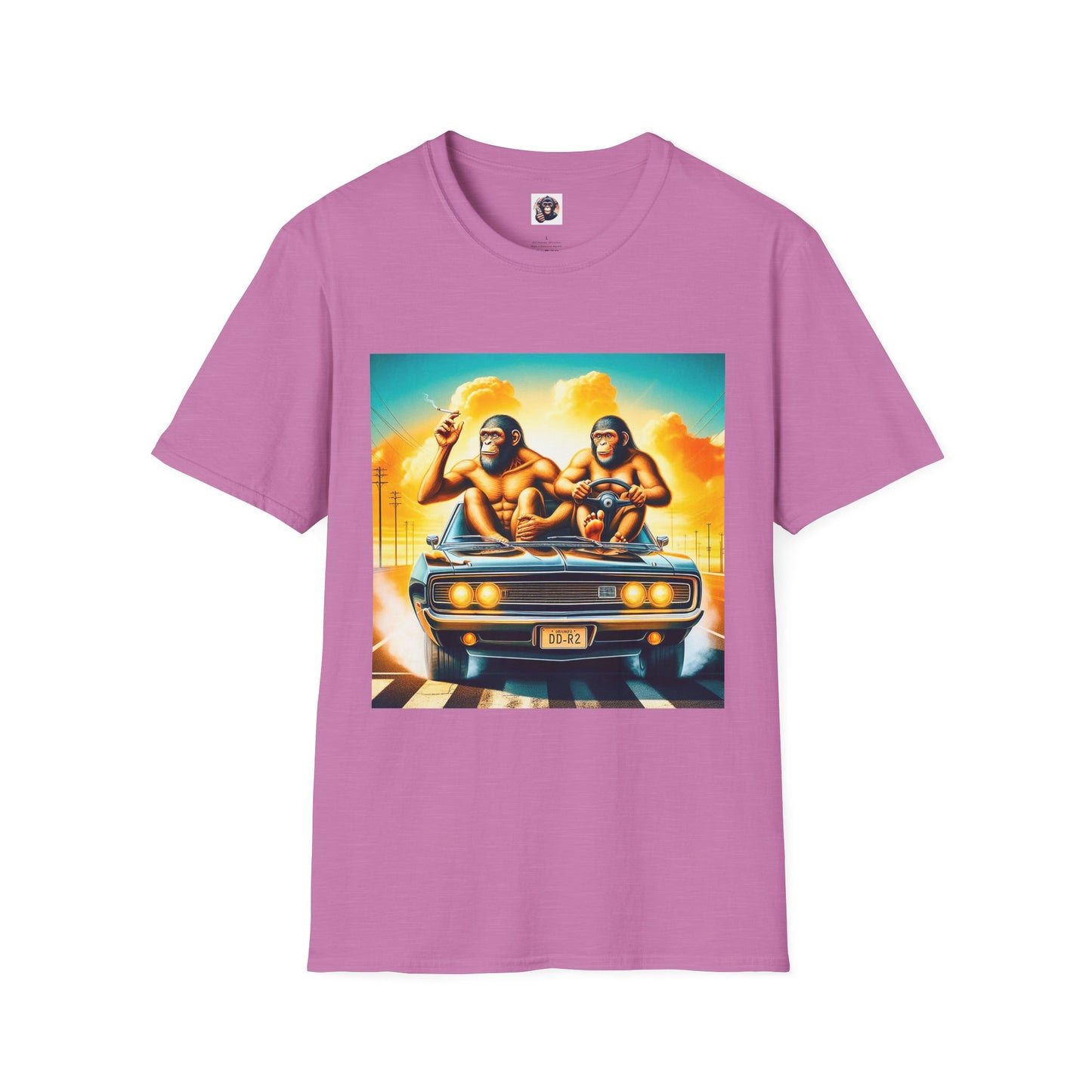 Wacky Homo Sapiens T-Shirt Printify S Heather Radiant Orchid