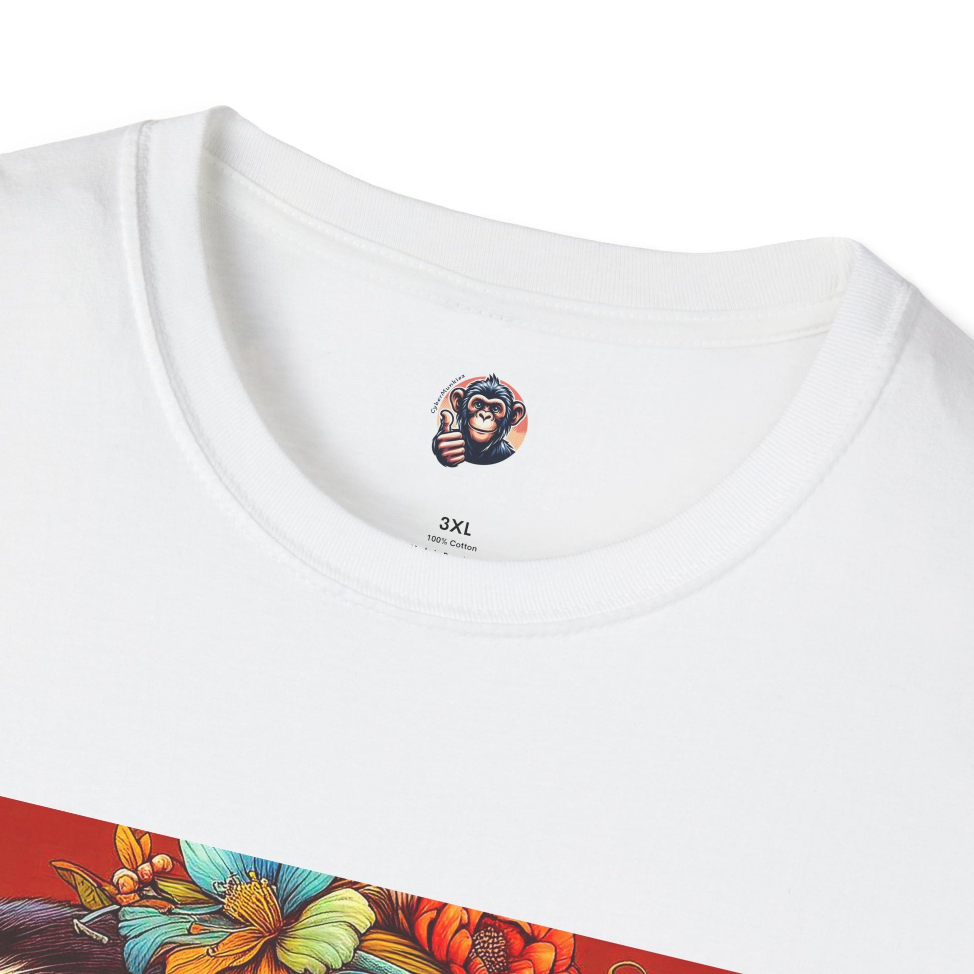 Capuchin Monkey 70s soul sister shirt T-Shirt Printify