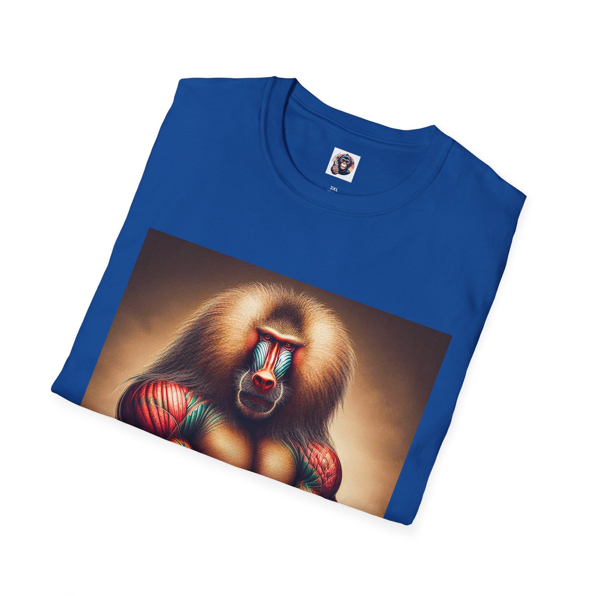 Baboon muscles T-Shirt Printify