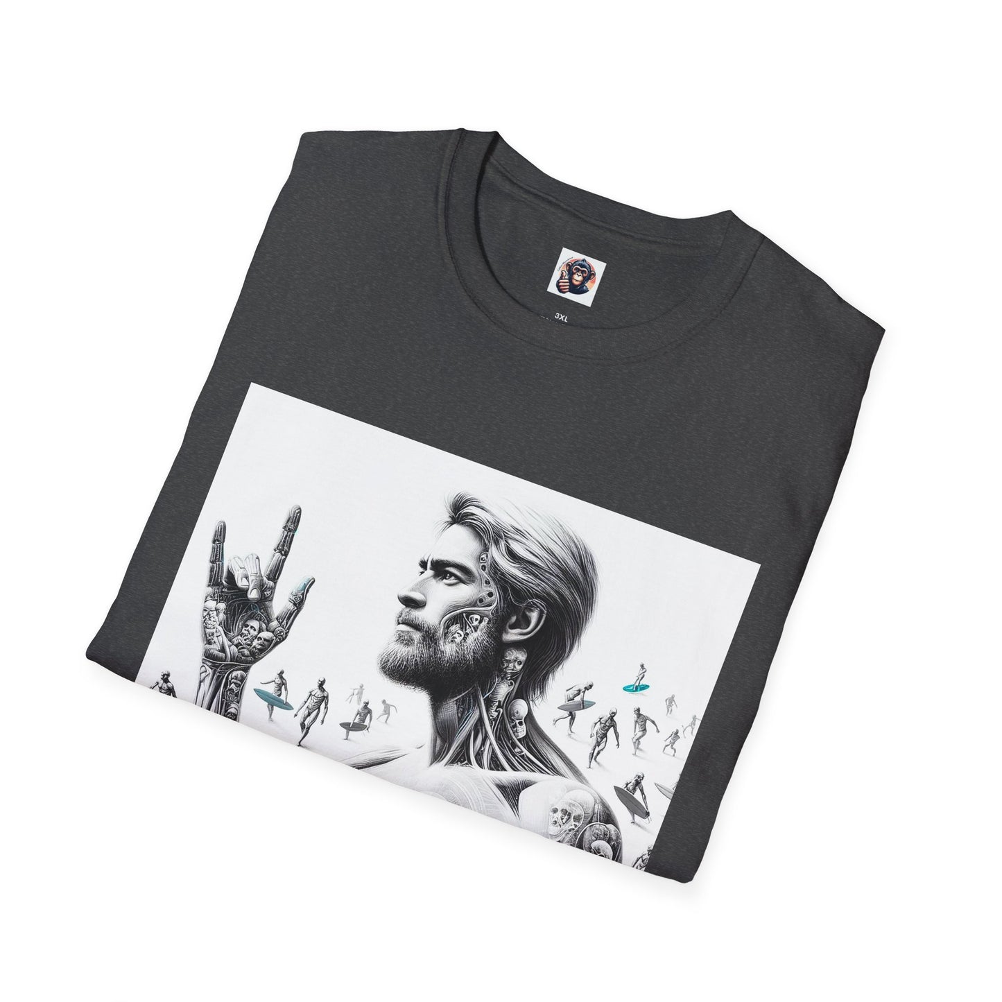 Homo Sapiens robot T-Shirt Printify