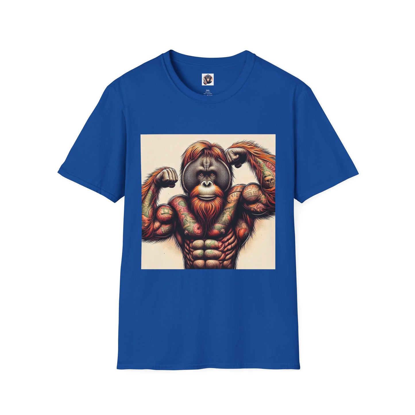Orangutans personal trainer T-Shirt Printify XS Royal