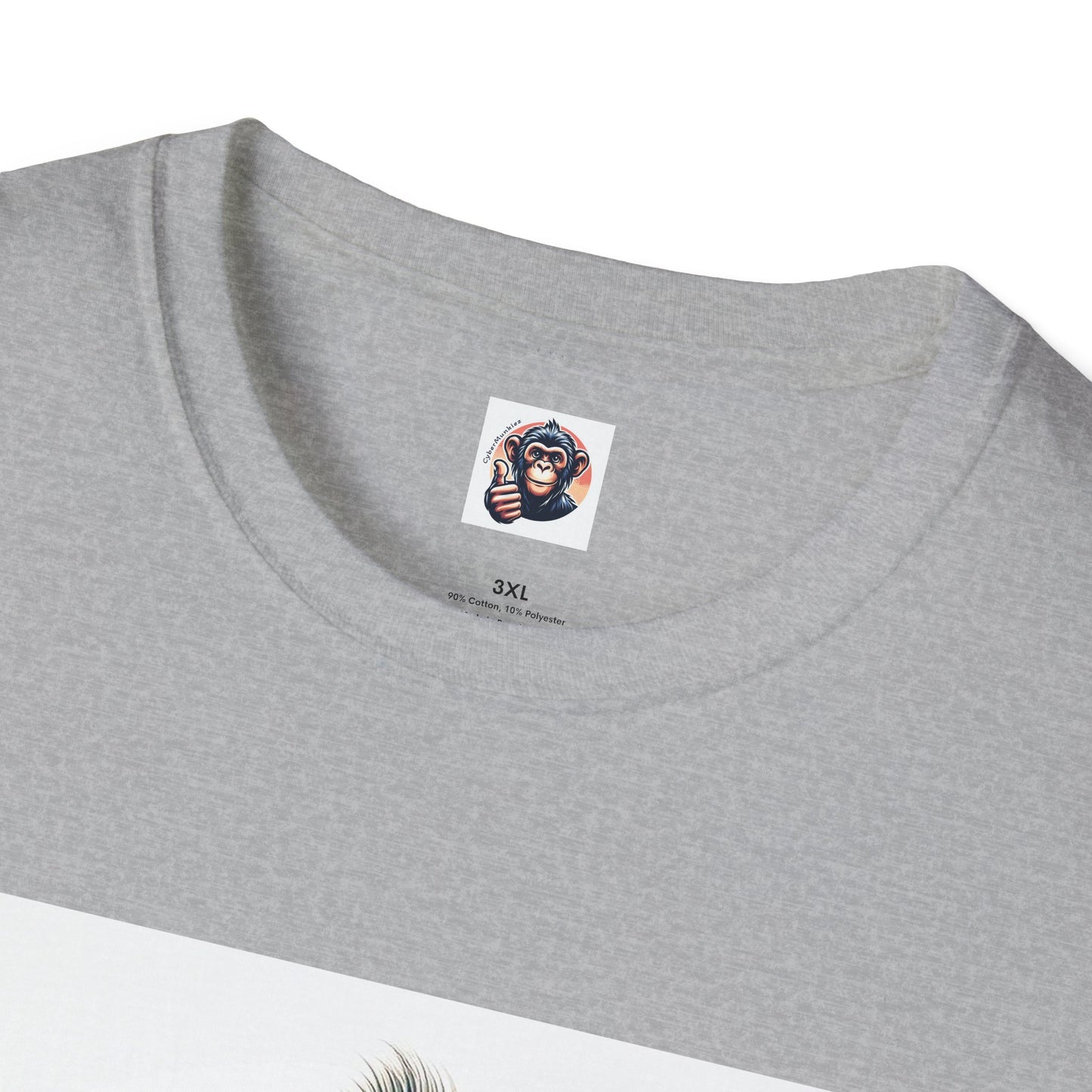 Baboon surfer T-Shirt Printify