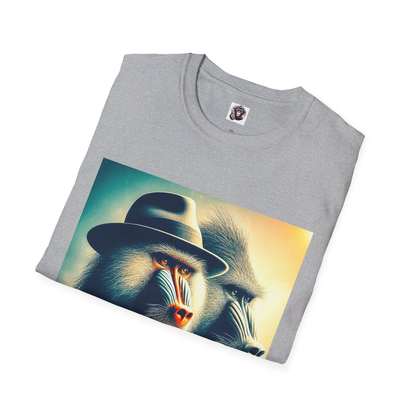 Baboon business professionals T-Shirt Printify