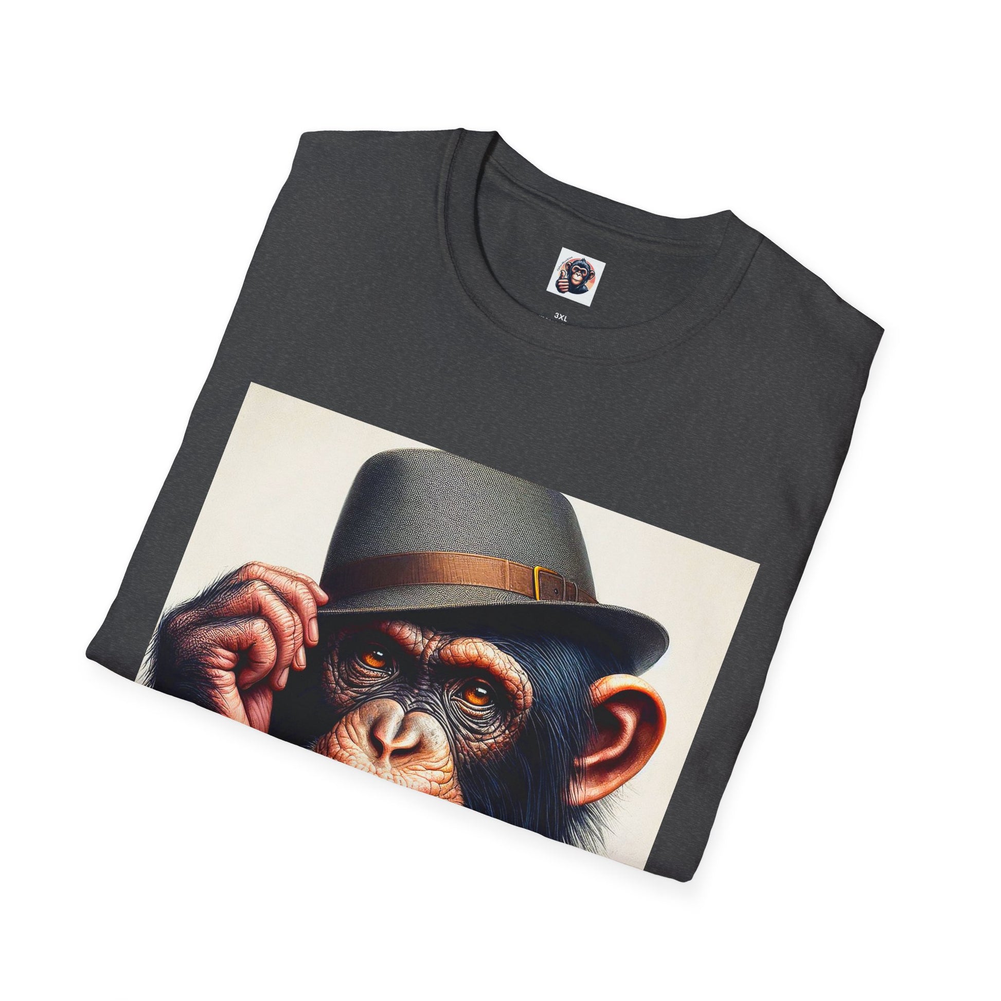Chimp fun hat T-Shirt Printify