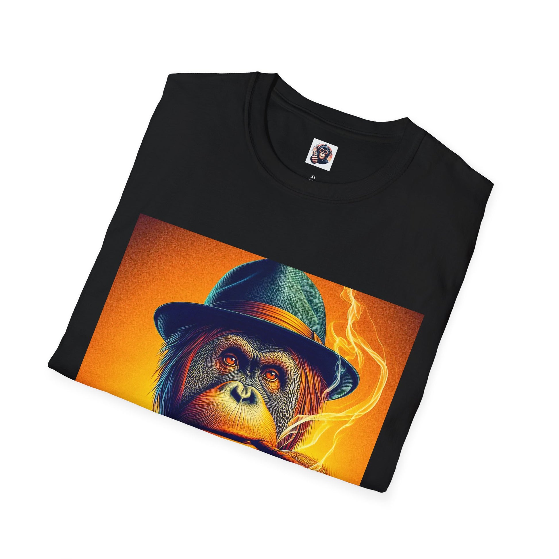 Orangutans whiskey man T-Shirt Printify