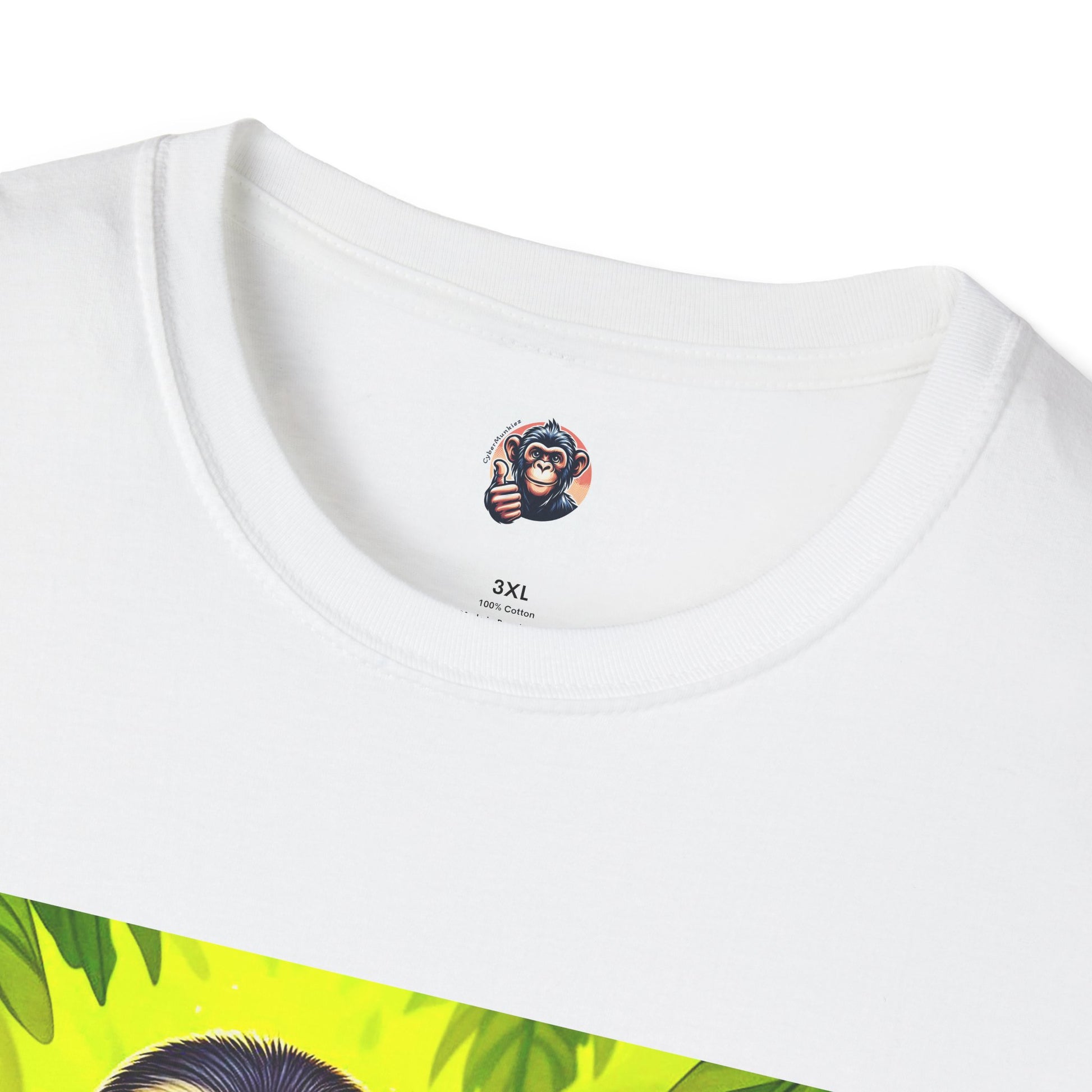 Capuchin Monkey jungle T-Shirt T-Shirt Printify