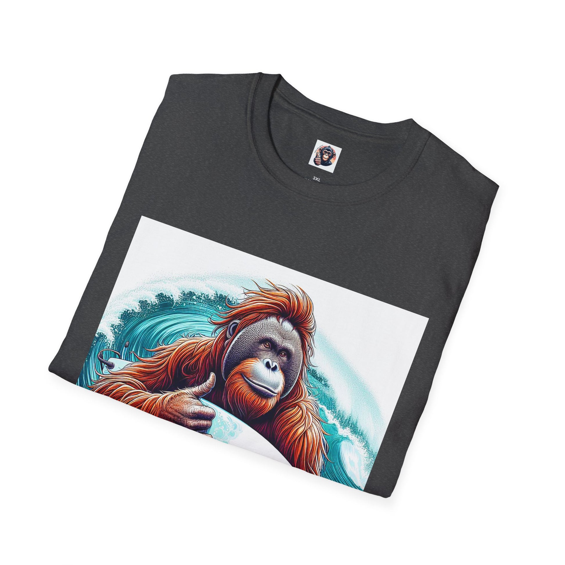 Orangutans surfer T-Shirt Printify