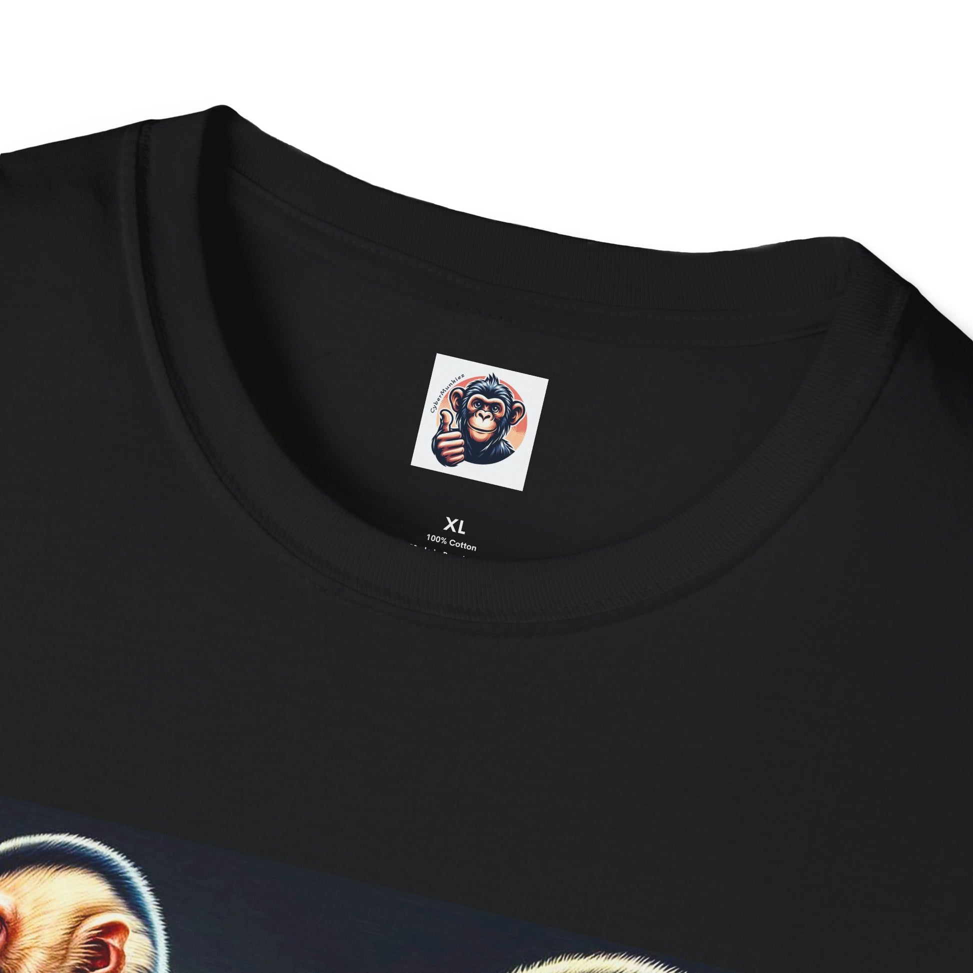 Capuchin Monkey personal trainer T-Shirt Printify