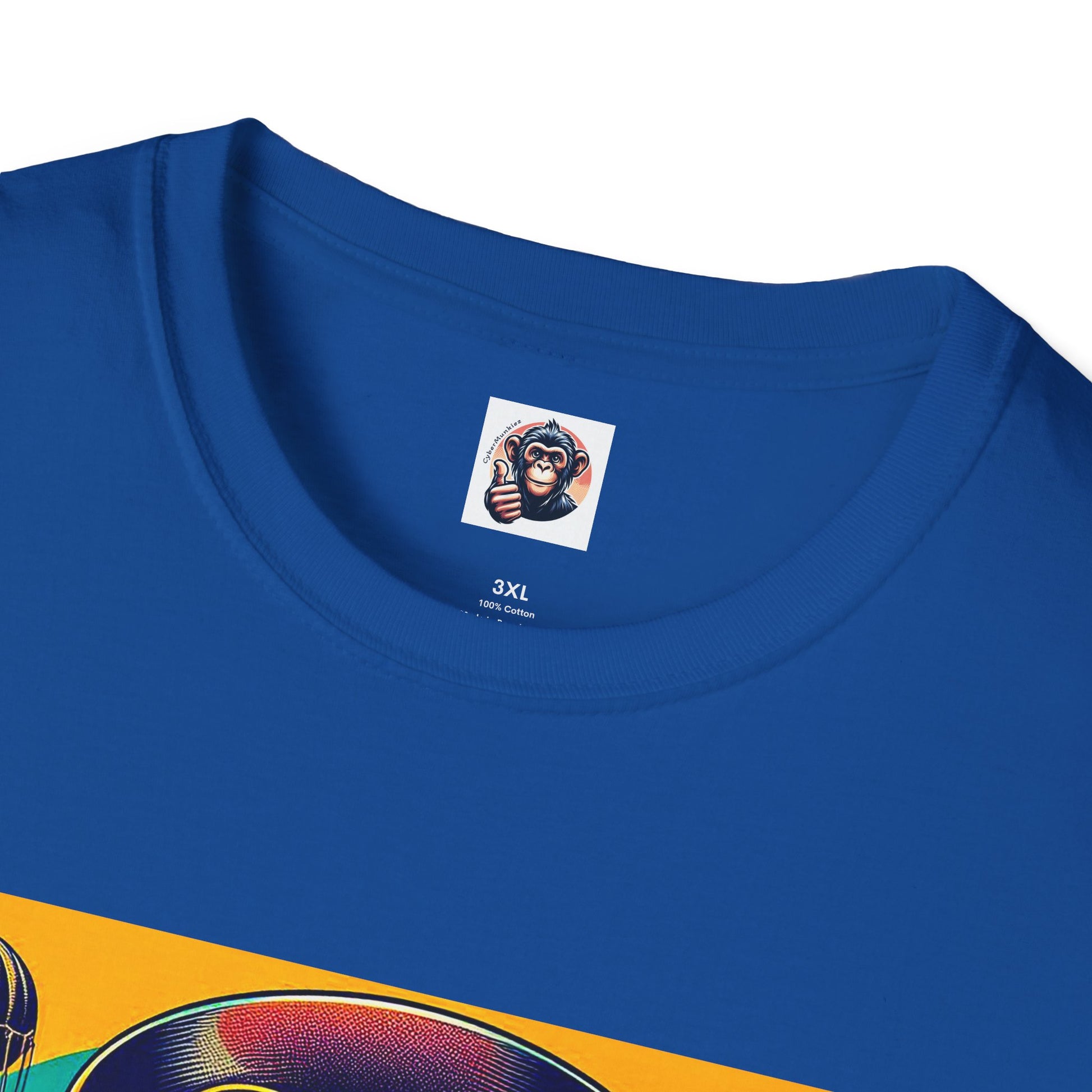 Capuchin Monkey steam punk shirt T-Shirt Printify