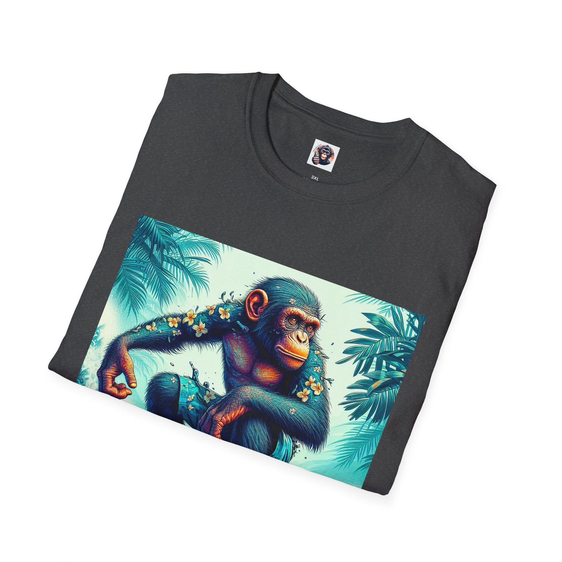 Bonobo crashing waves T-Shirt Printify