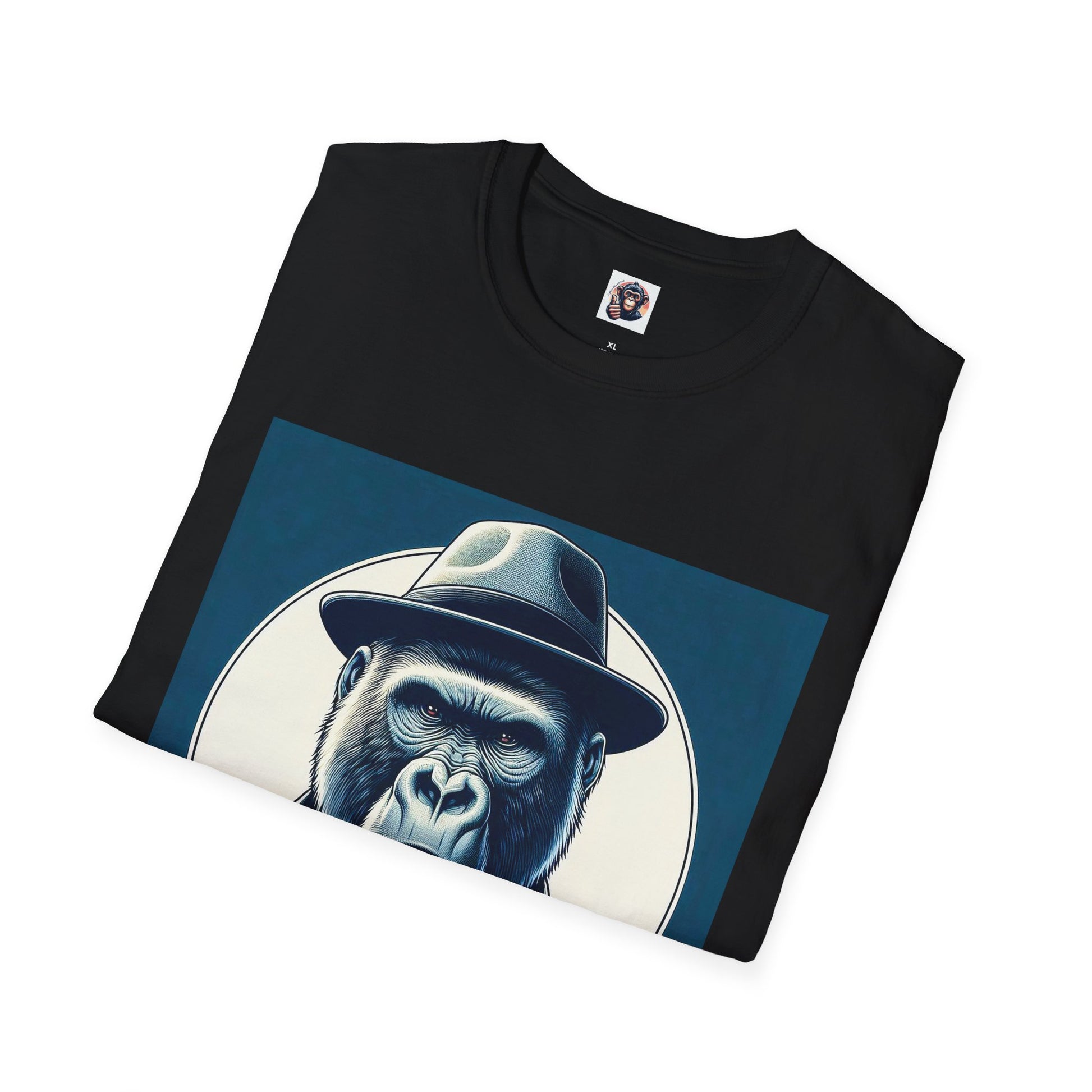 Gorilla working man T-Shirt Printify