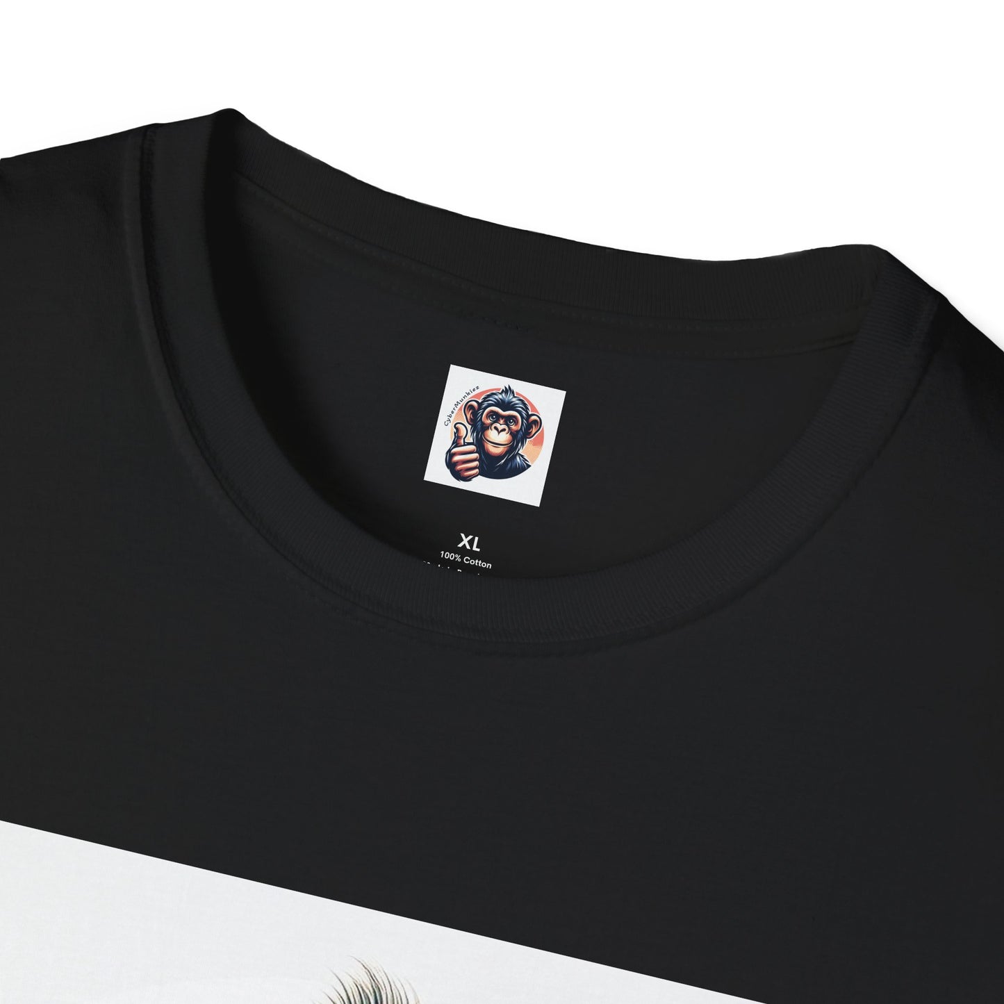 Baboon surfer T-Shirt Printify