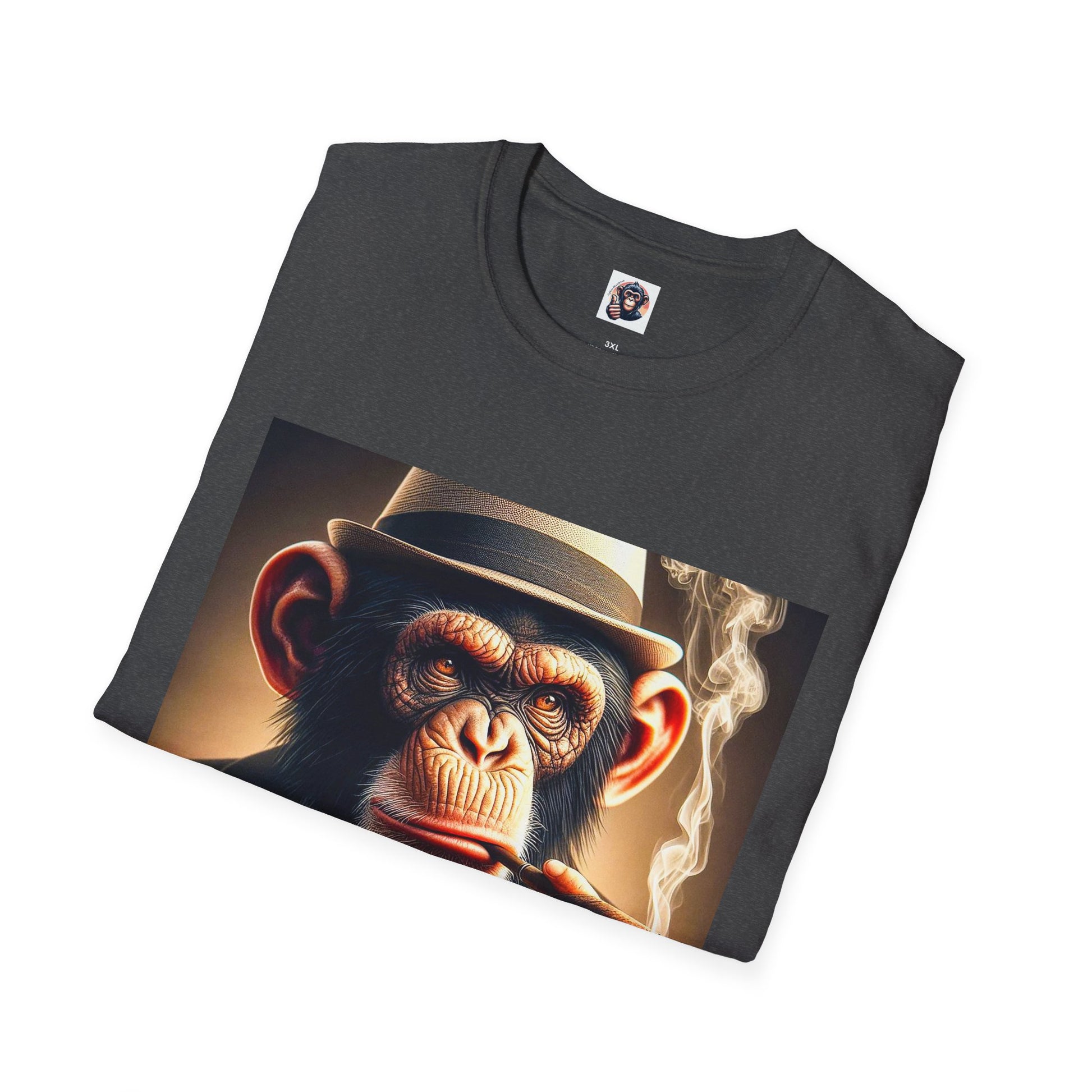 Chimp bar and smoking T-Shirt Printify