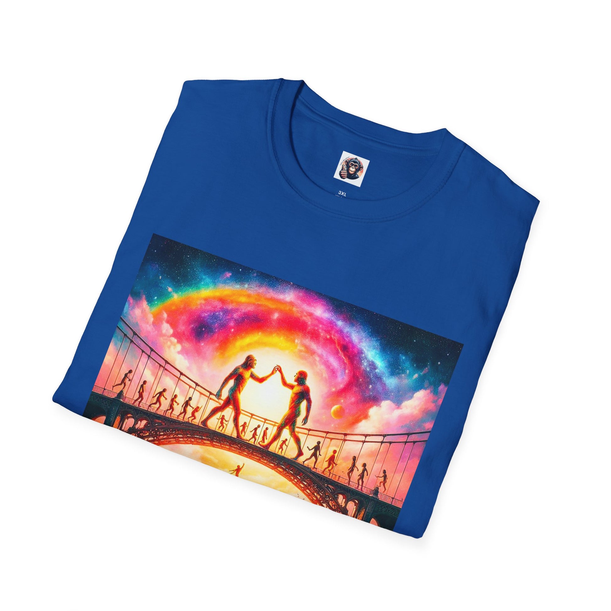 Homo Sapiens rainbow T-Shirt Printify
