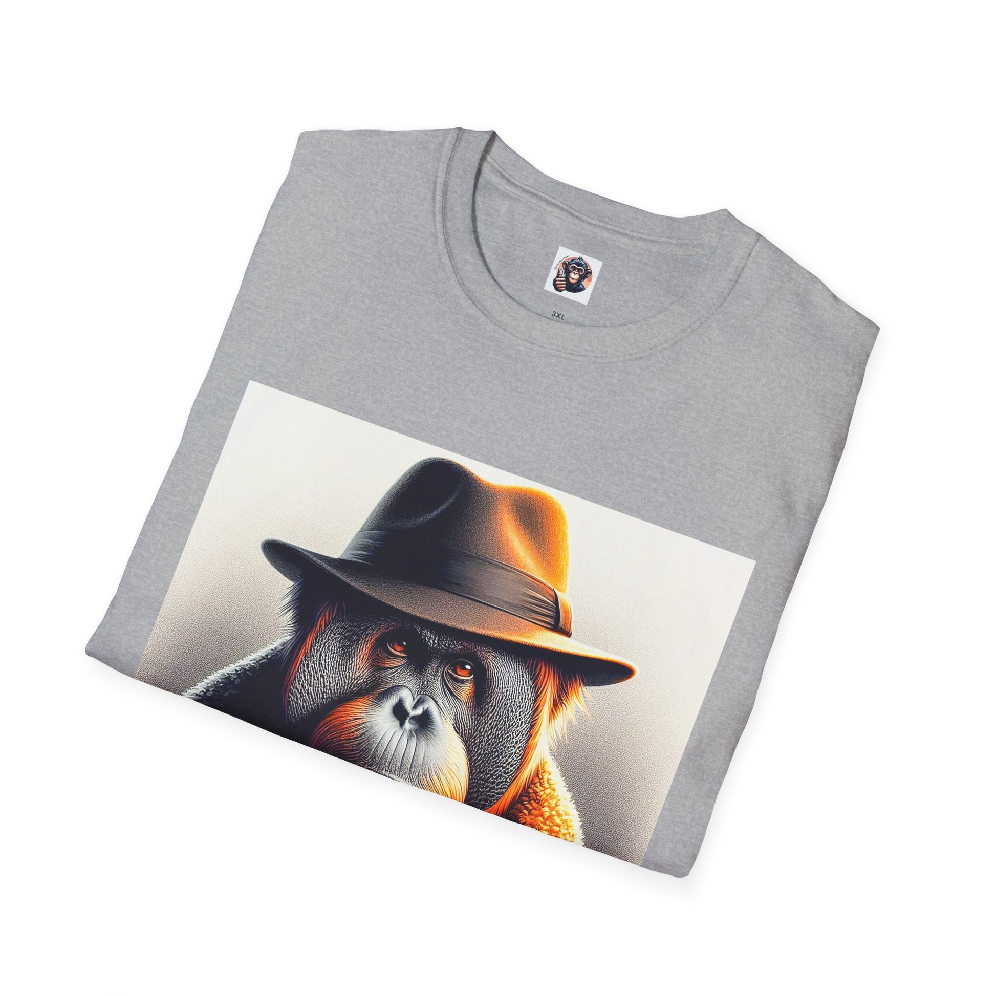 Orangutans hat and tie T-Shirt Printify
