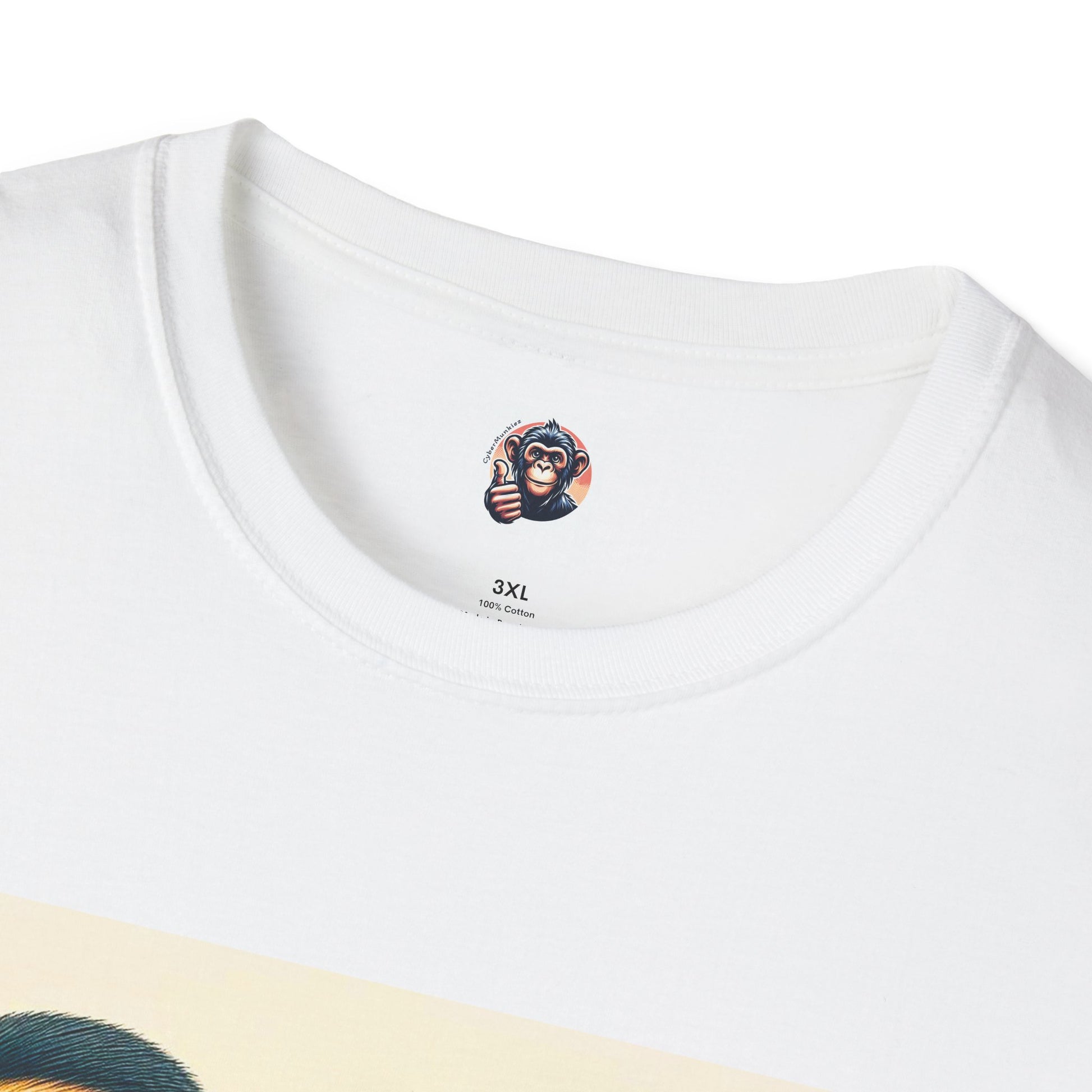 Capuchin Monkey business men T-Shirt Printify