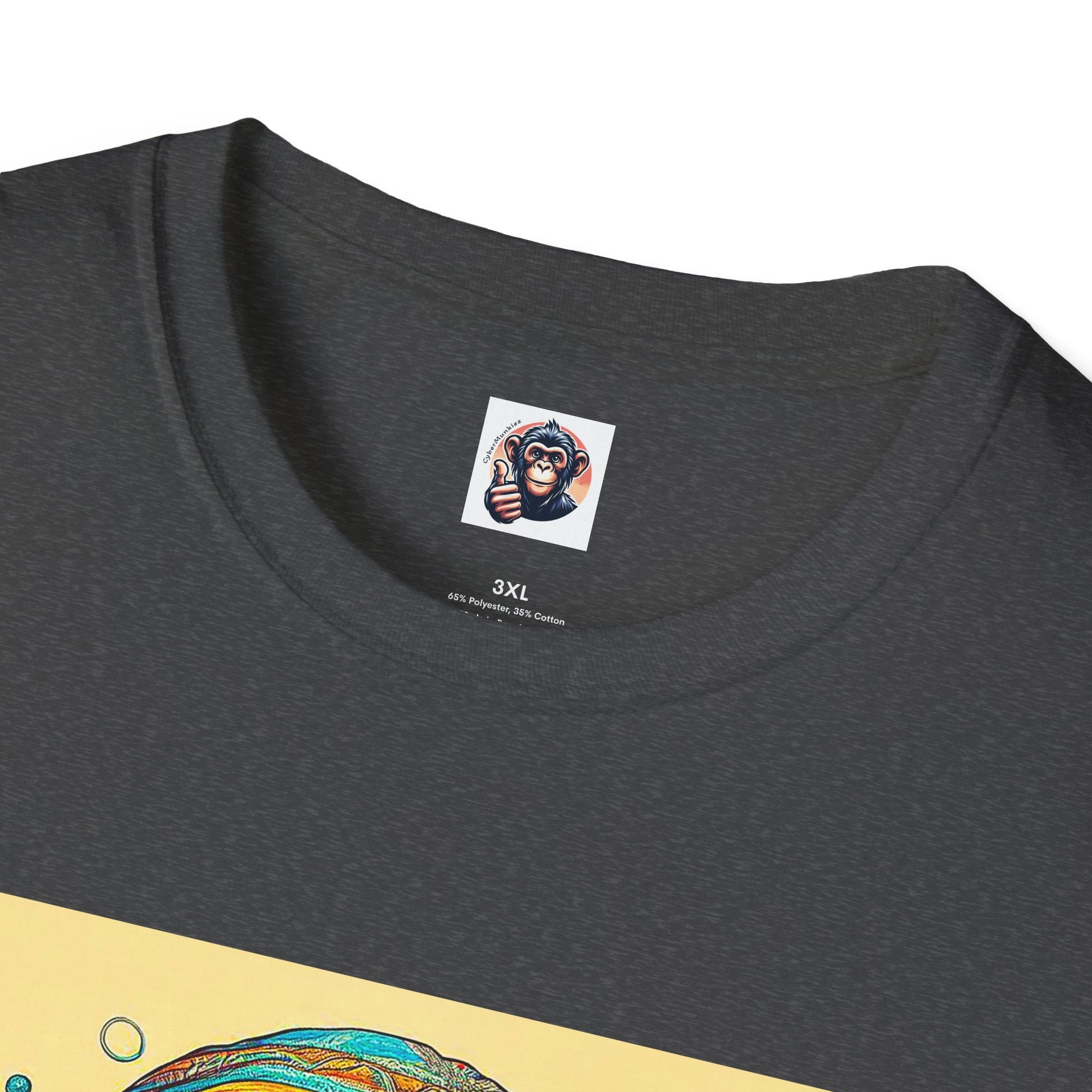 Capuchin Monkey 70s princess shirt T-Shirt Printify