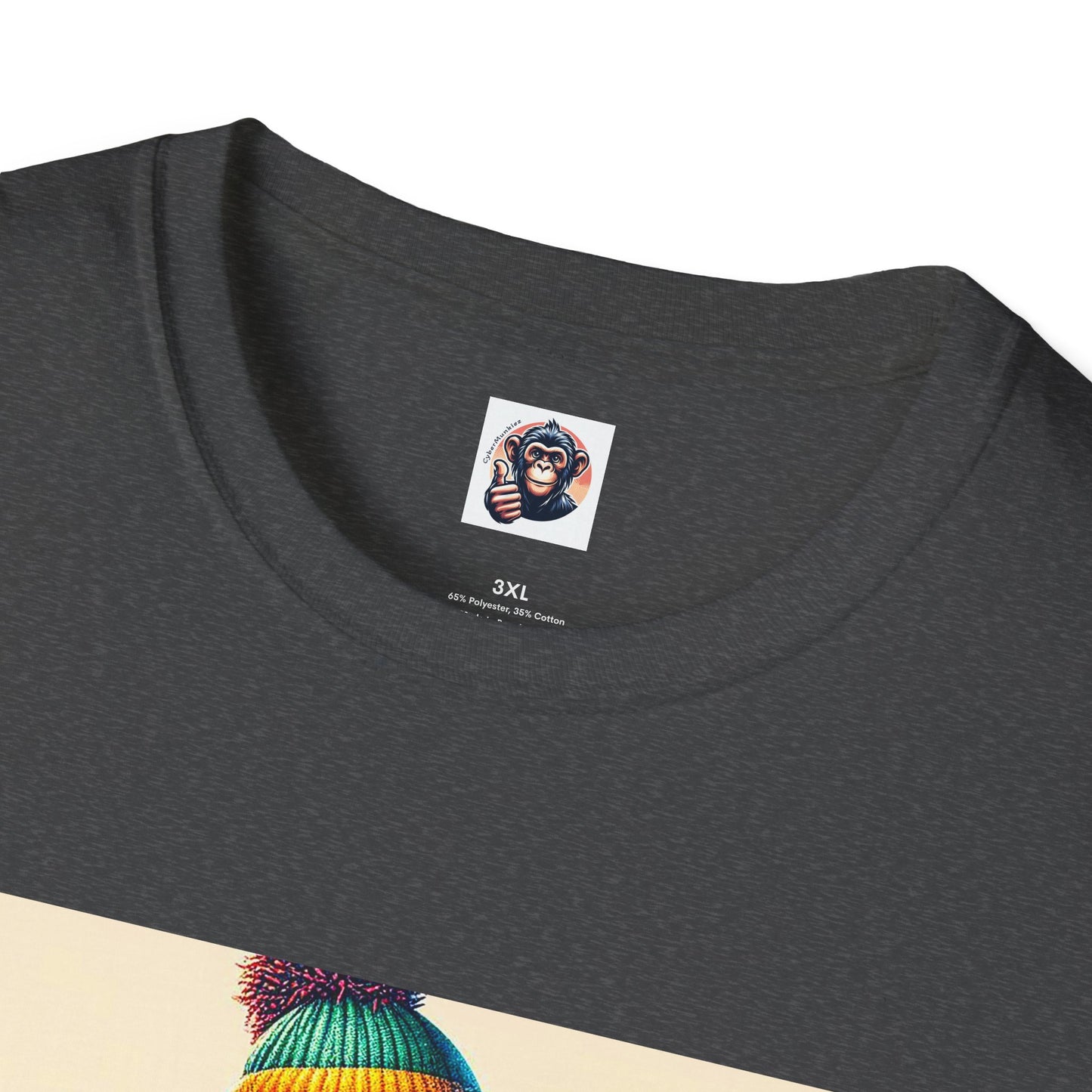 Gorilla angry surfer T-Shirt Printify