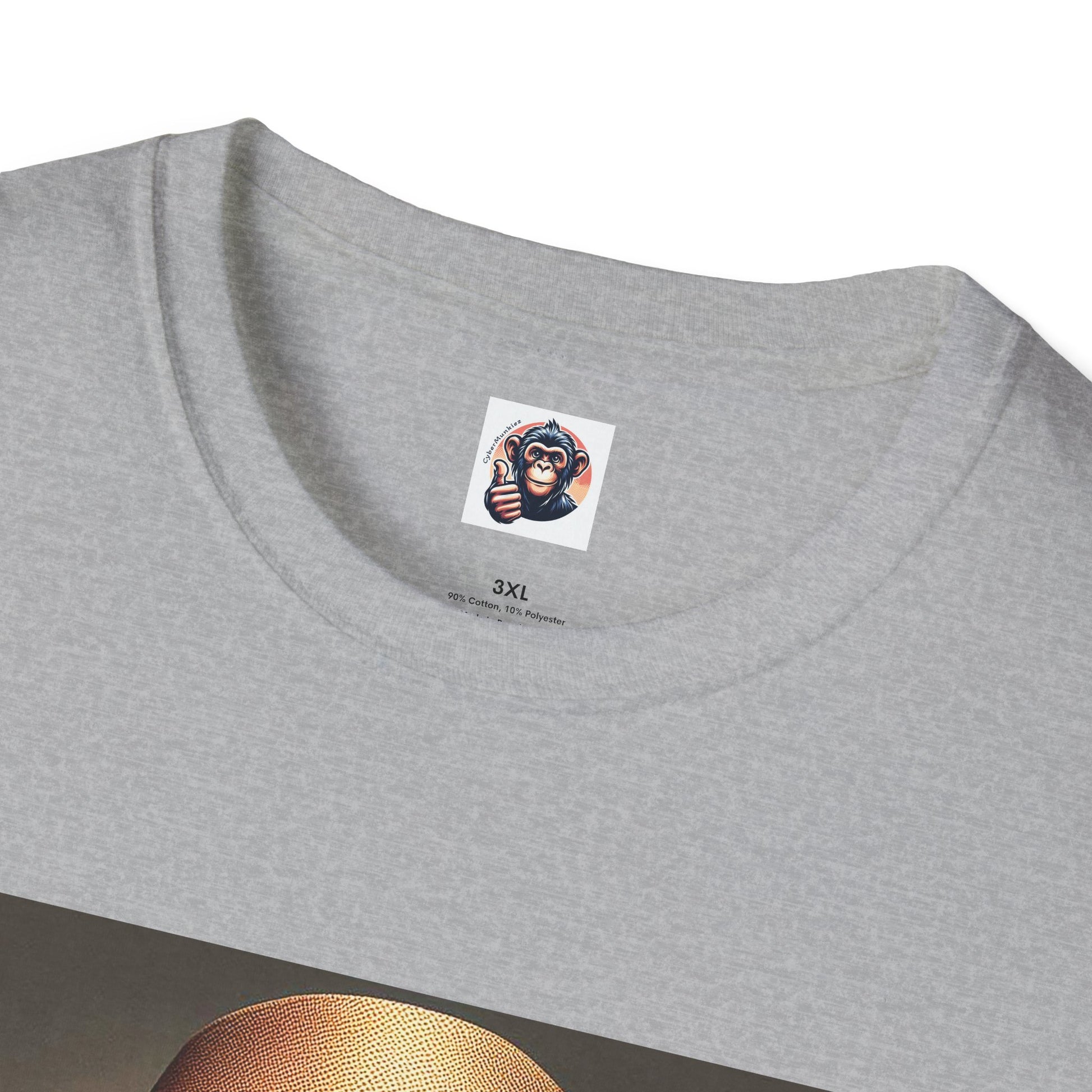 Bonobo hat and tie T-Shirt Printify