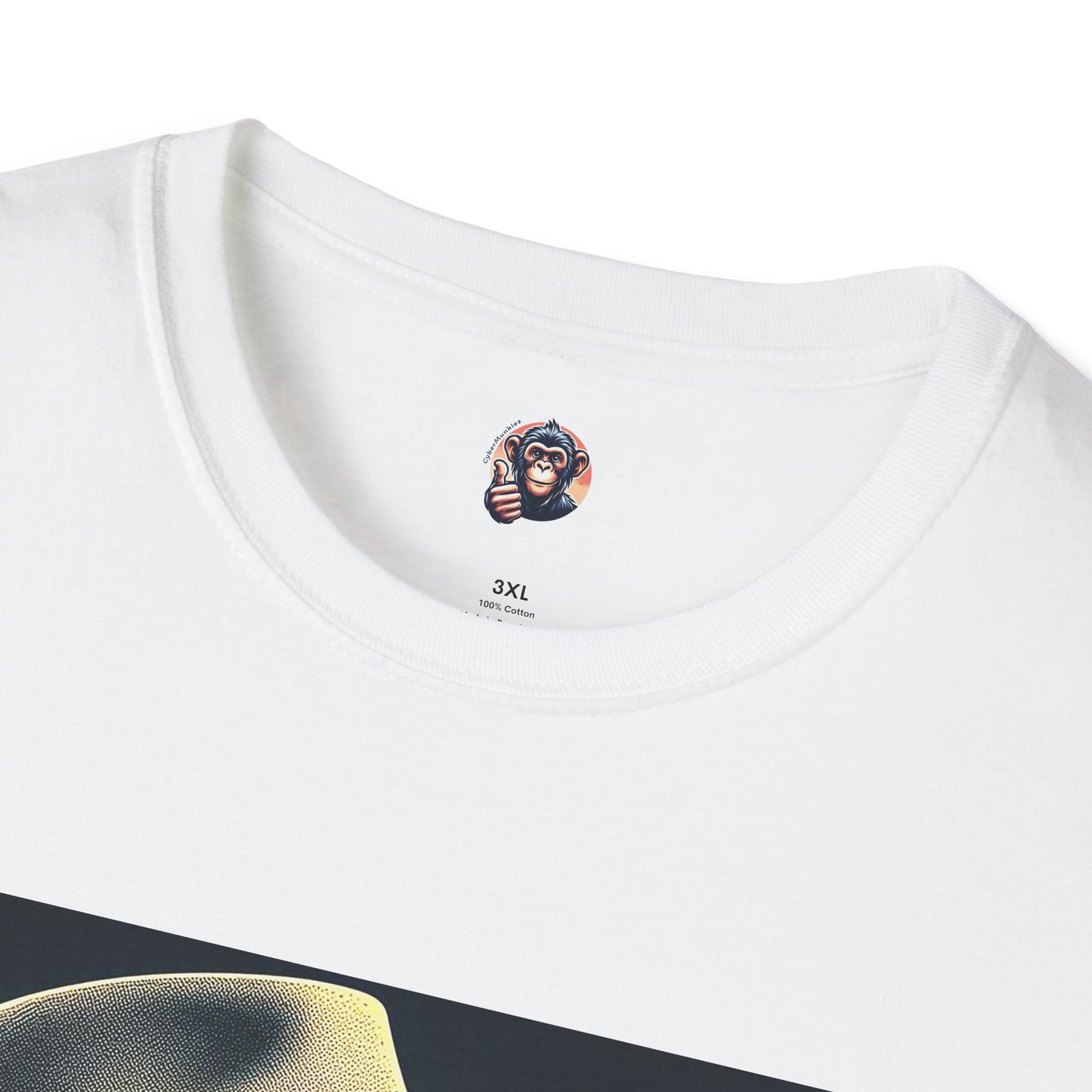 Baboon cigar smoking T-Shirt Printify