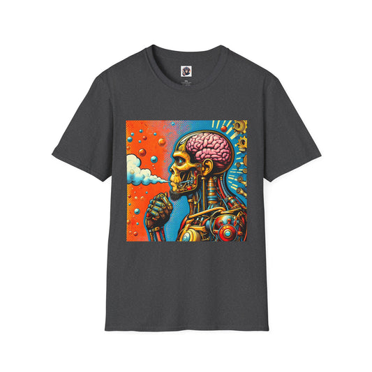 Homo Sapiens steam punk T-Shirt Printify XS Dark Heather