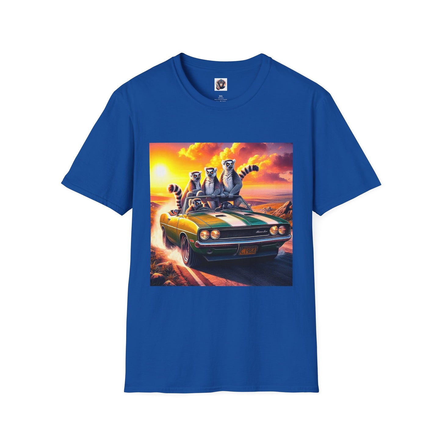 Wacky Lemurs T-Shirt Printify XS Royal