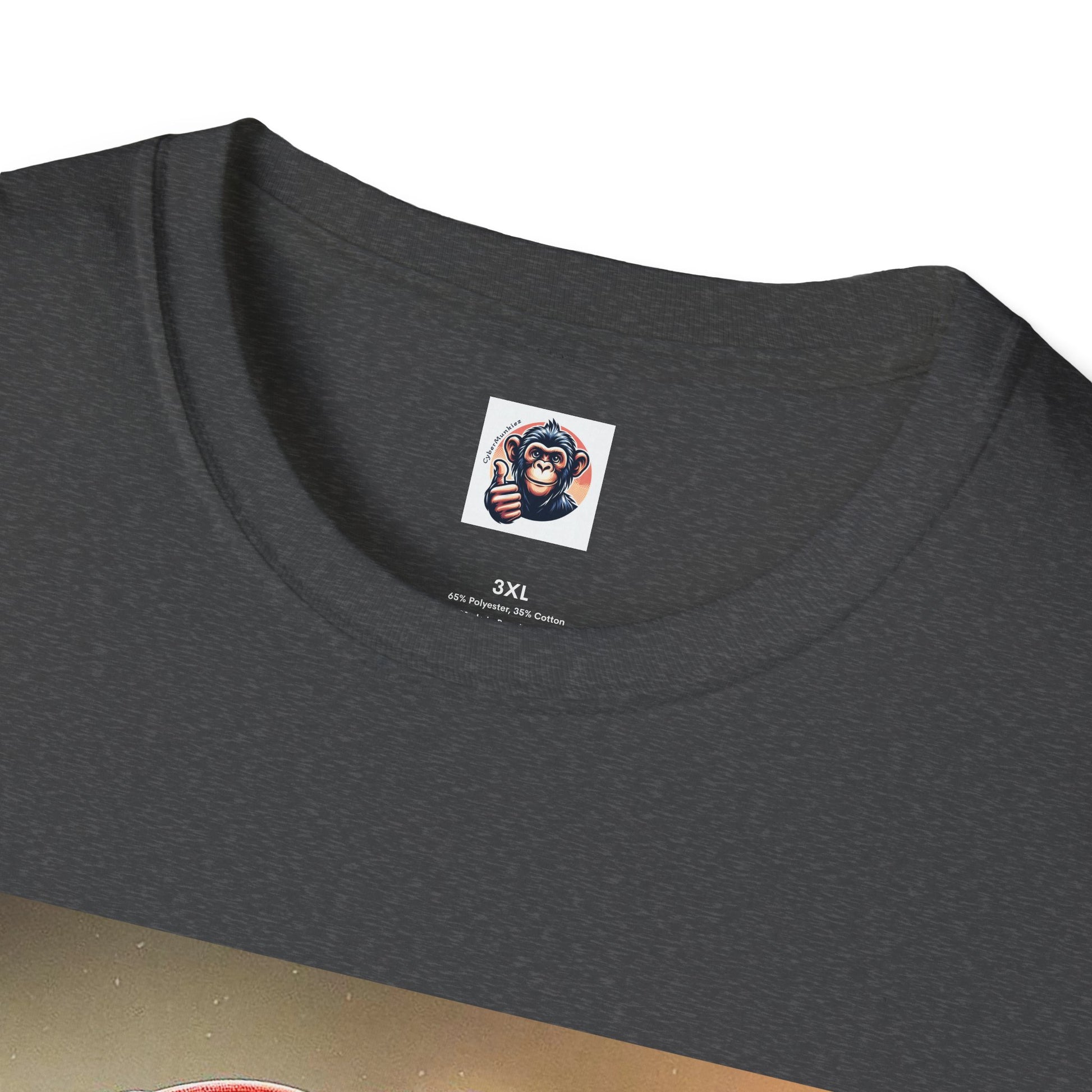 Wacky Capuchin Monkey Asian couple T-Shirt Printify