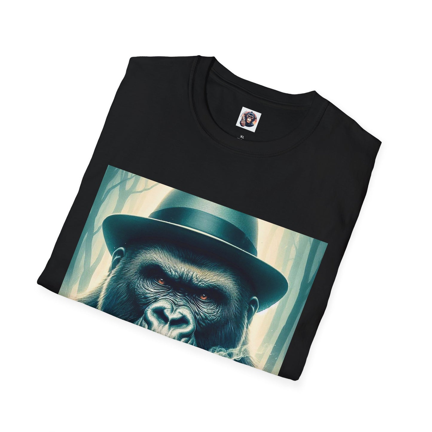 Gorilla cigar smoking T-Shirt Printify