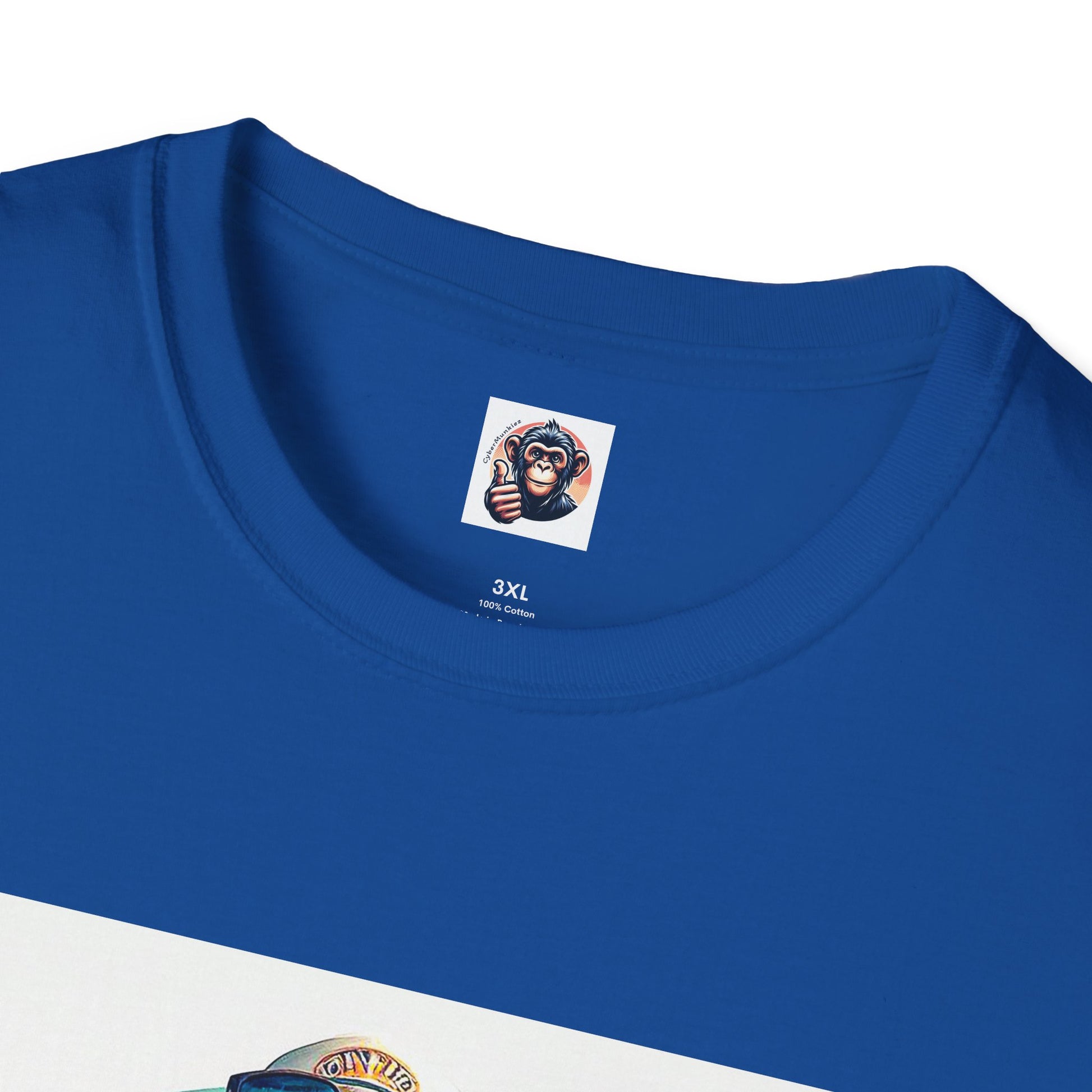 Chimp surfer T-Shirt Printify