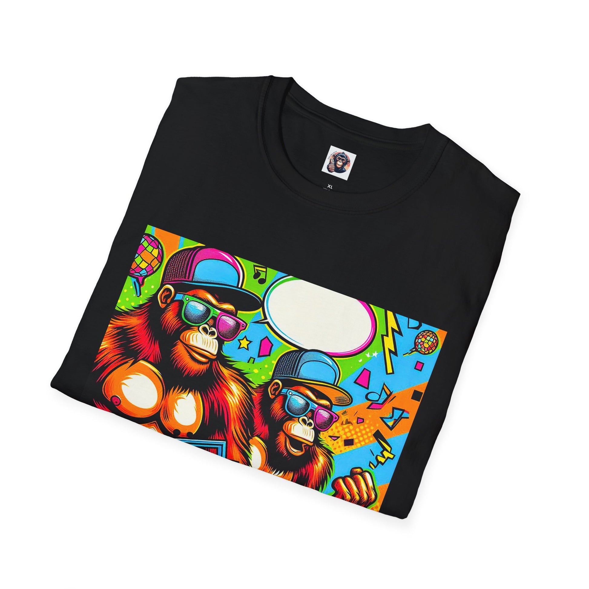 Orangutans comic book T-Shirt Printify