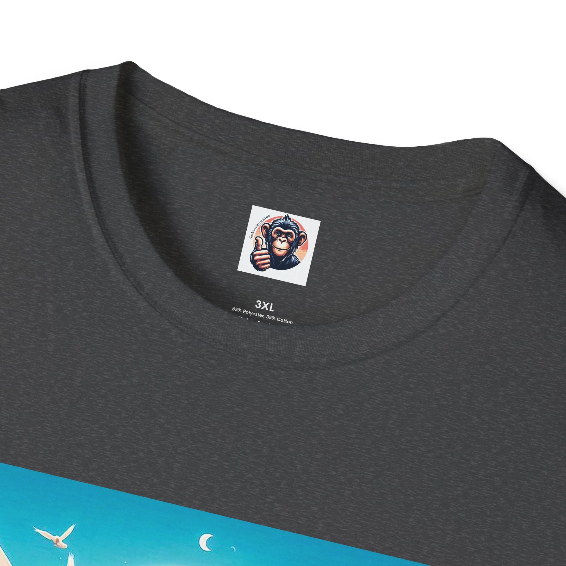 Baboon harp T-Shirt Printify
