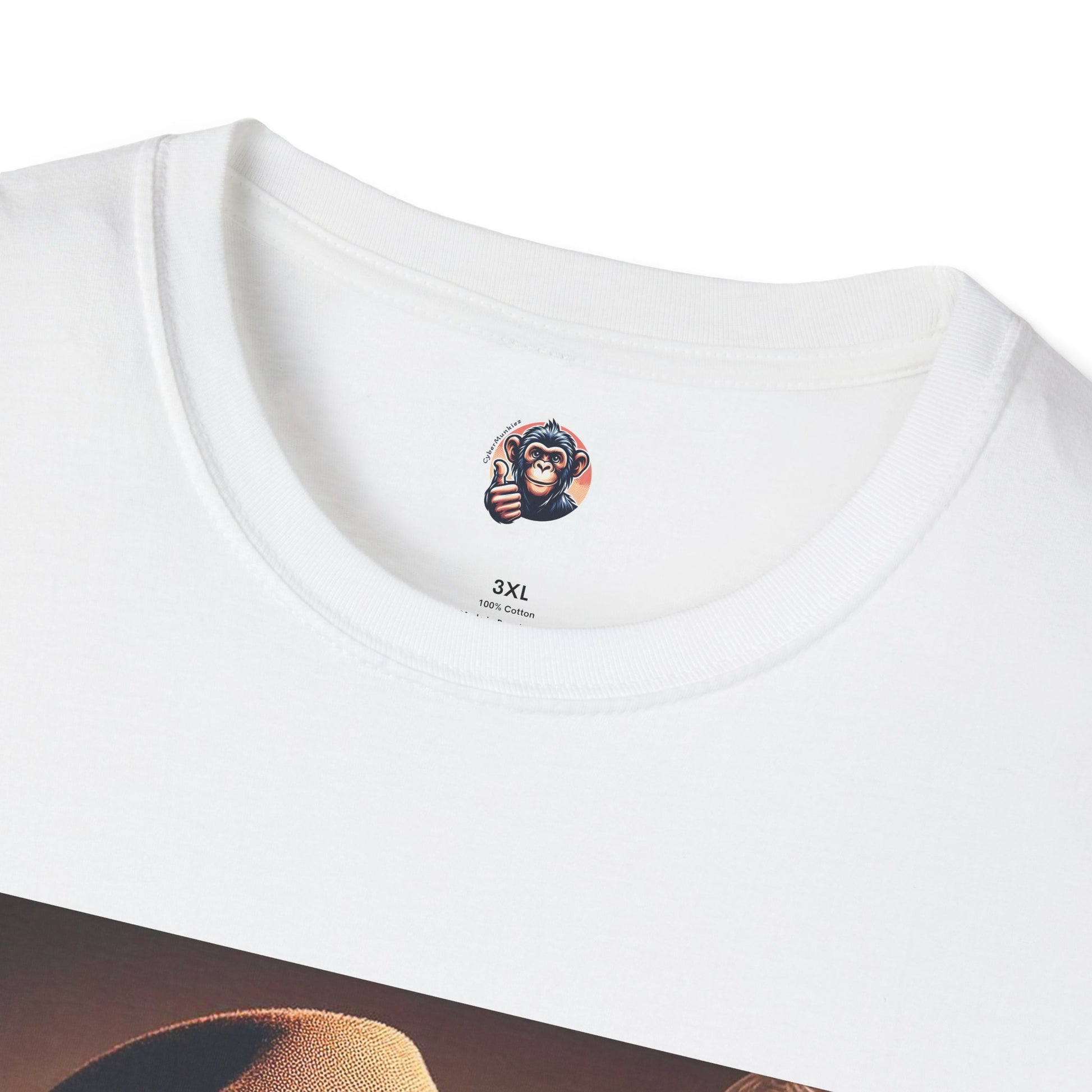 Capuchin Monkey smoking cigar shirt T-Shirt Printify